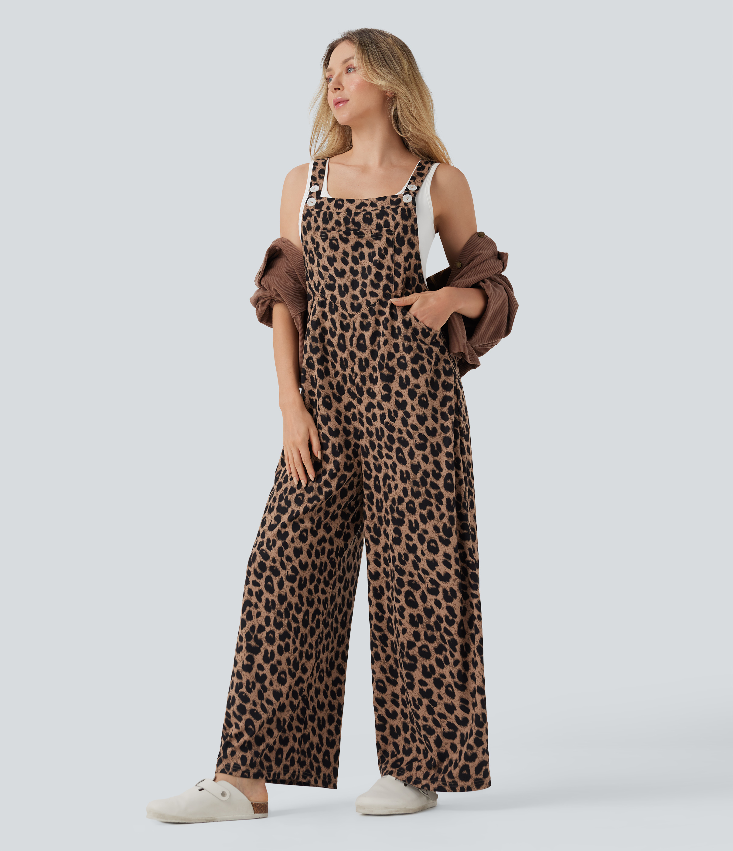 Sophia - Comfortable Printed Overalls main image 1