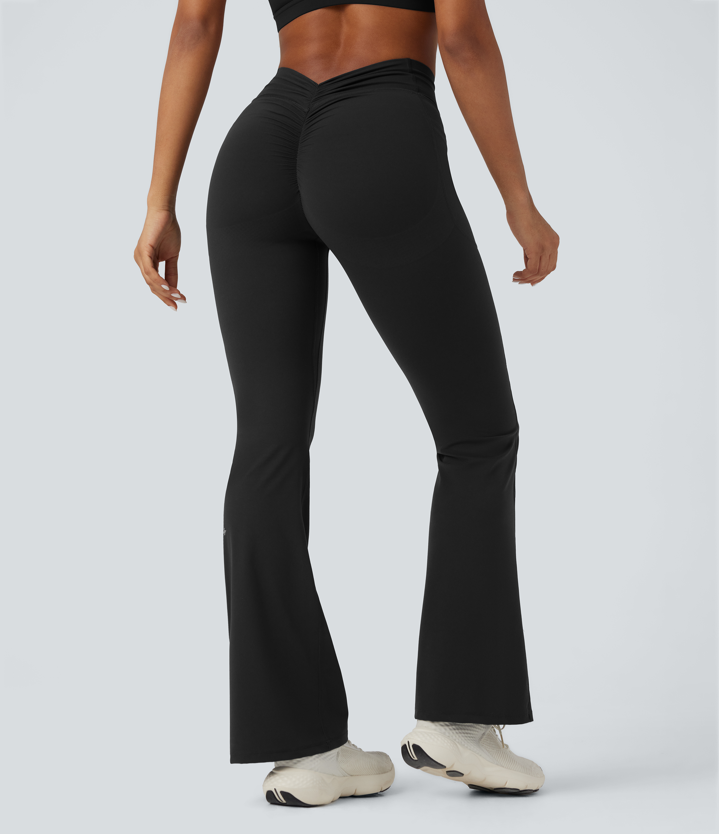 FUNUONY Yoga Flare Pants for Women High Waisted Yoga Casual Pants Workout Leggings Cargo with FUNUONY Yoga Flare Pants for Women High Waisted Yoga Casual Pants Workout Leggings Cargo with