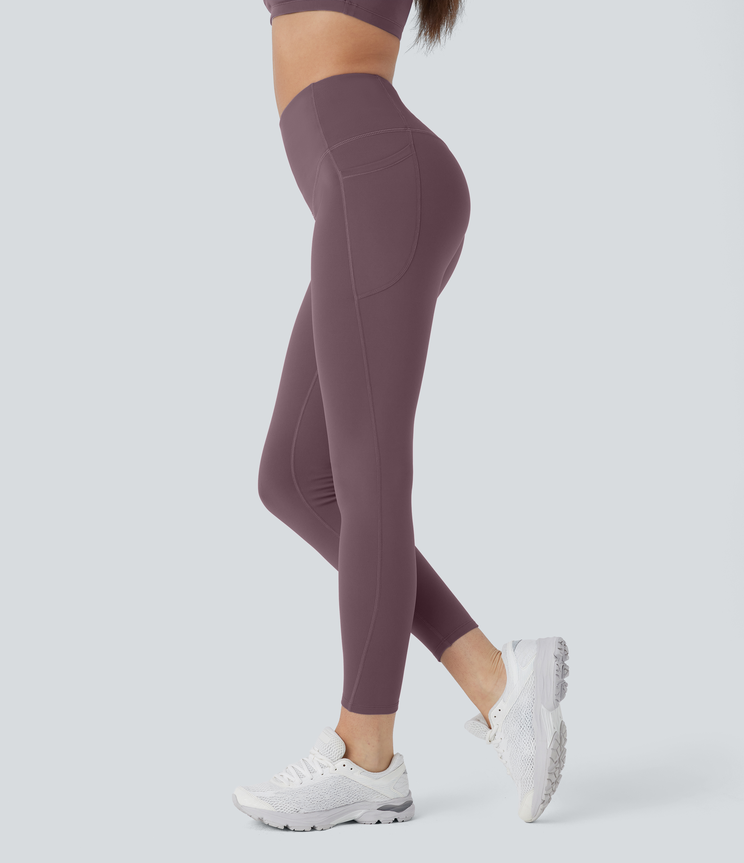 SoftlyZero™ Plush Thermal High Waisted Tummy Control Pocket Women Gym Leggings