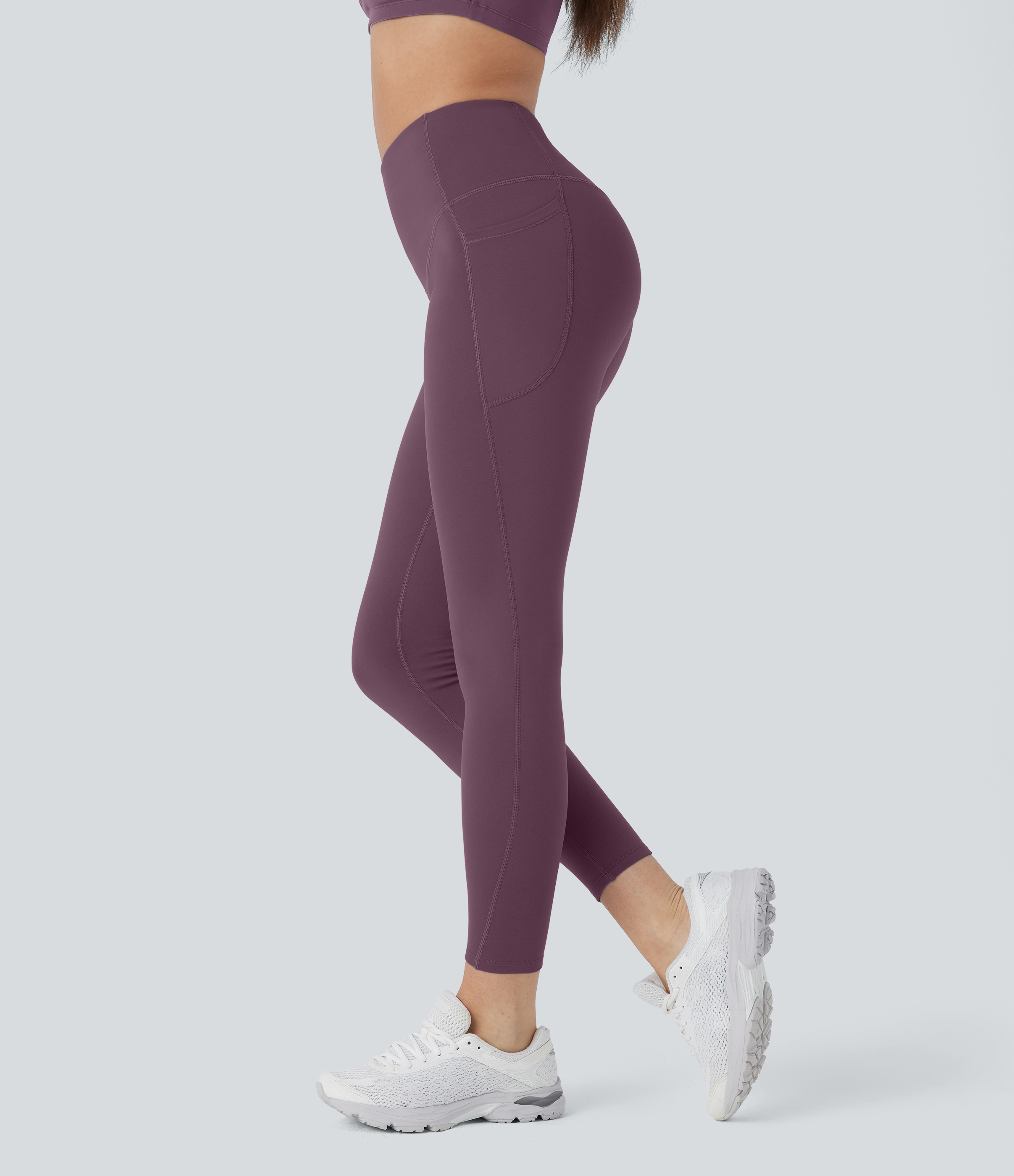 SoftlyZero™ Plush Thermal High Waisted Tummy Control Pocket Women Gym Leggings