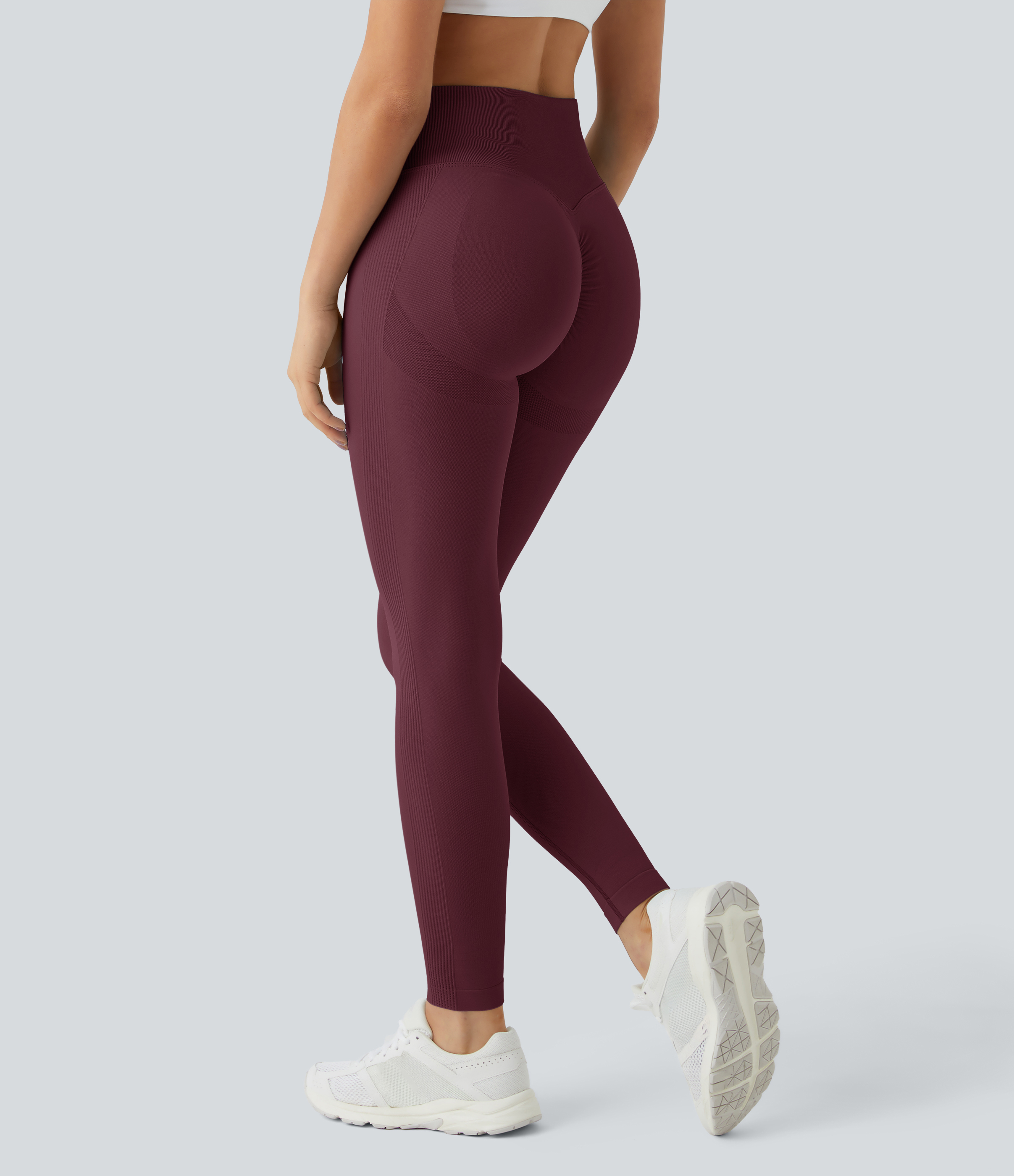 Women's OneForm Seamless Flow High Waisted Booty Scrunch Leggings