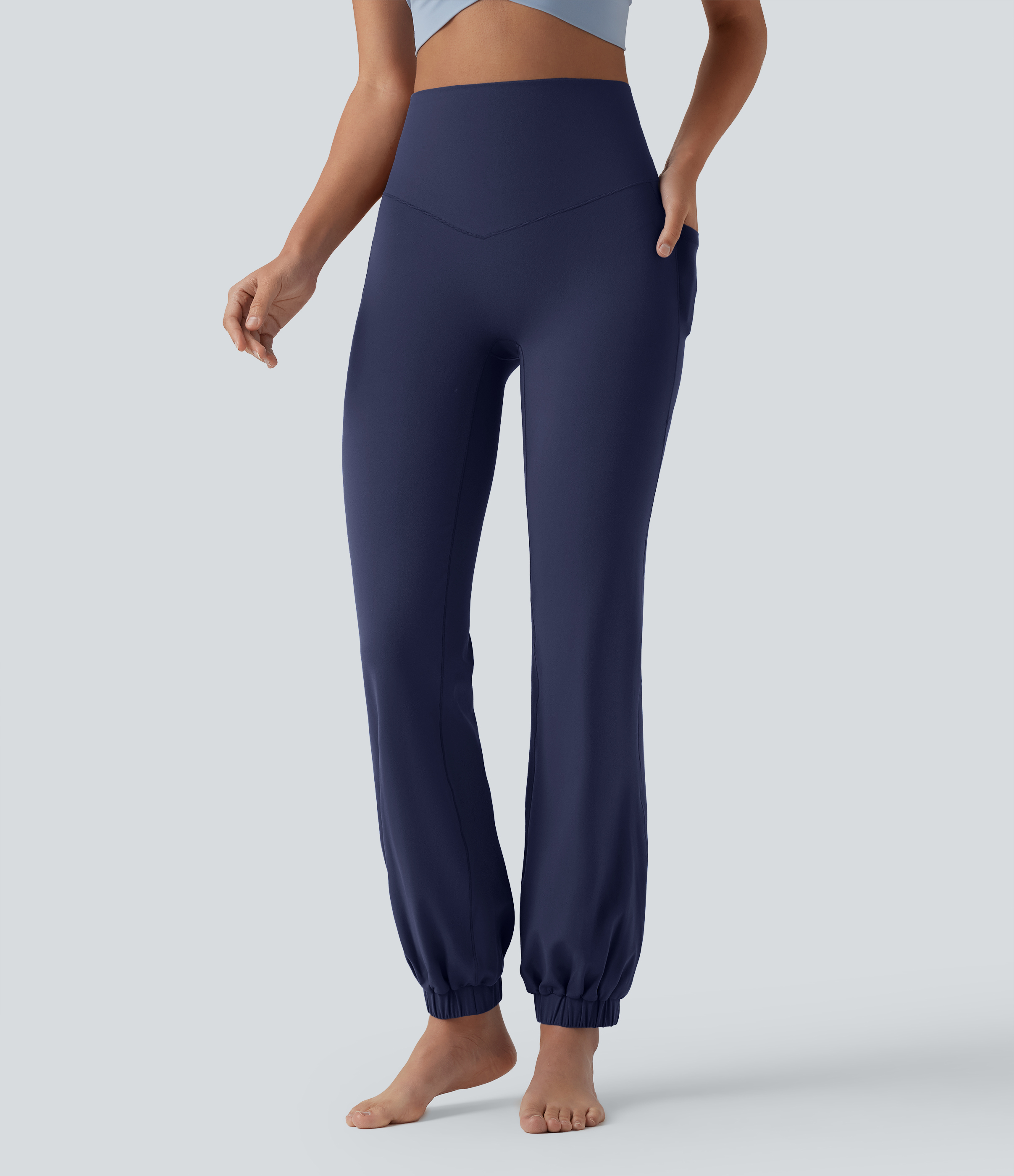 SoftlyZero™ - Joggers im Ballon-Stil mit hohem Bund, Gesäßtaschen und Bauchkontrolle