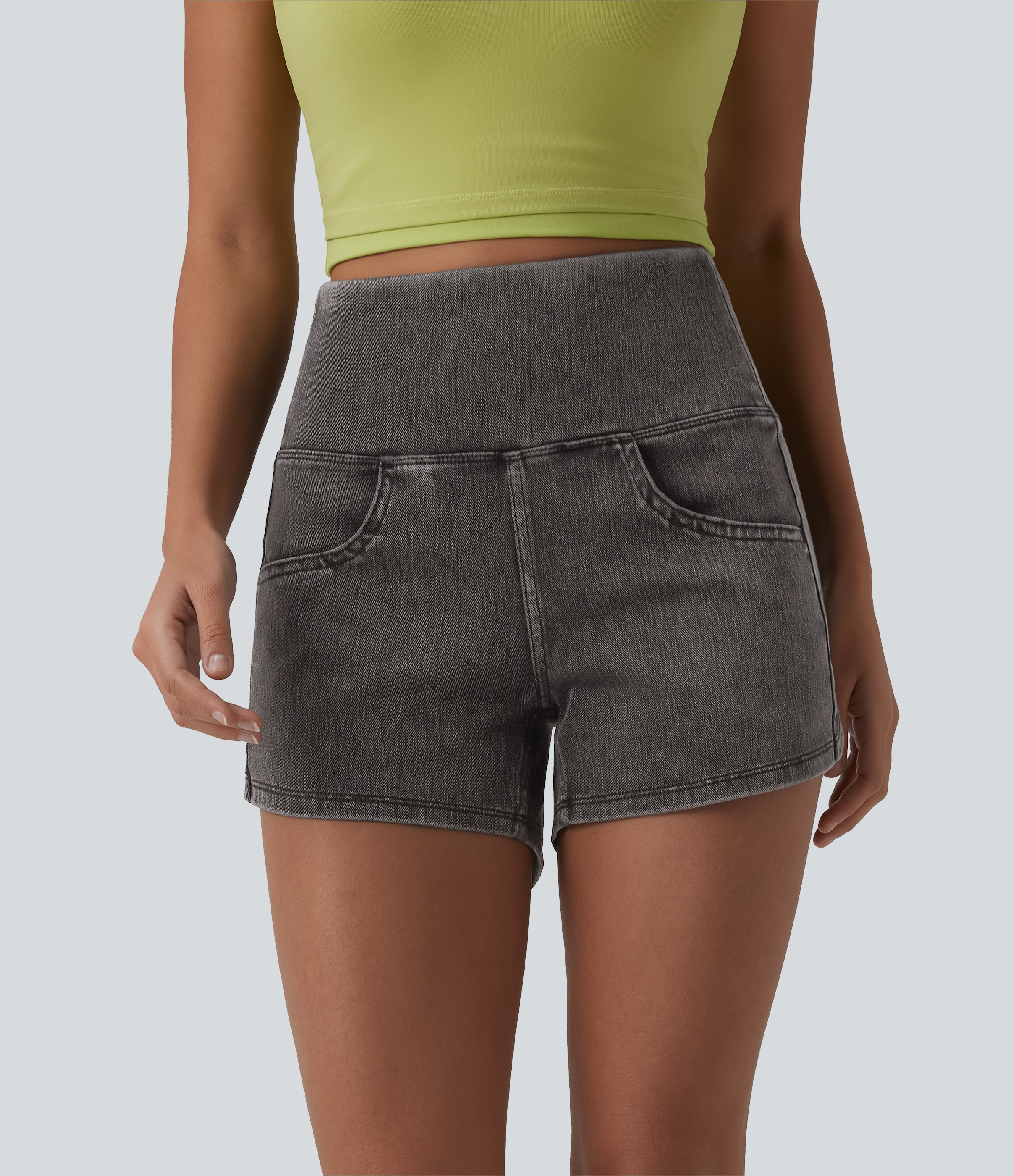 Women's Halara Flex™ High Waisted Tummy Control Curved Hem Skinny