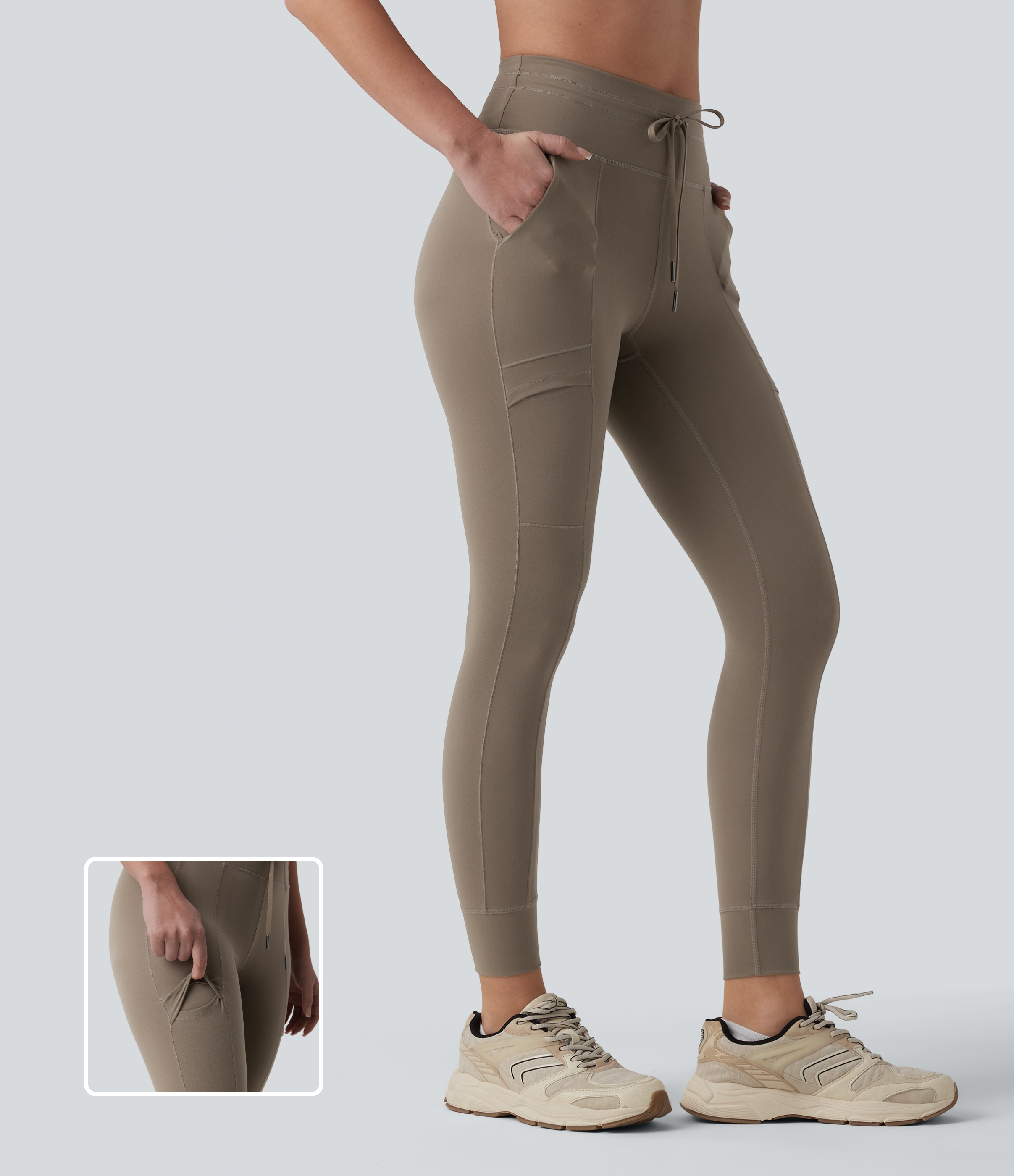 Halara UltraSculpt™ High Waisted Drawstring 7/8 Camping Cargo Leggings with Pockets