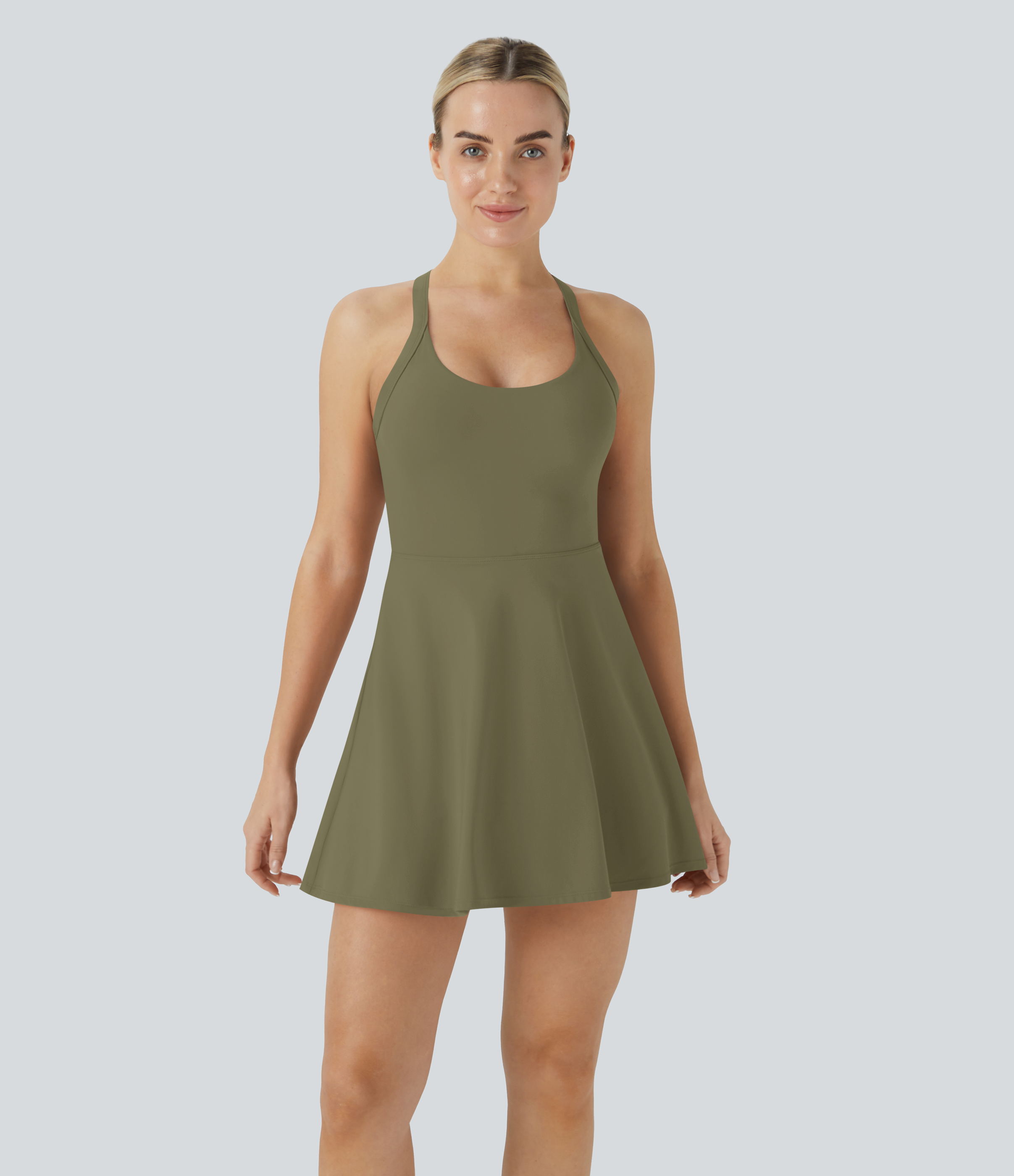 SoftlyZero™ Airy Backless Twisted InstantCool Dance Active Dress-Easy Peezy Edition