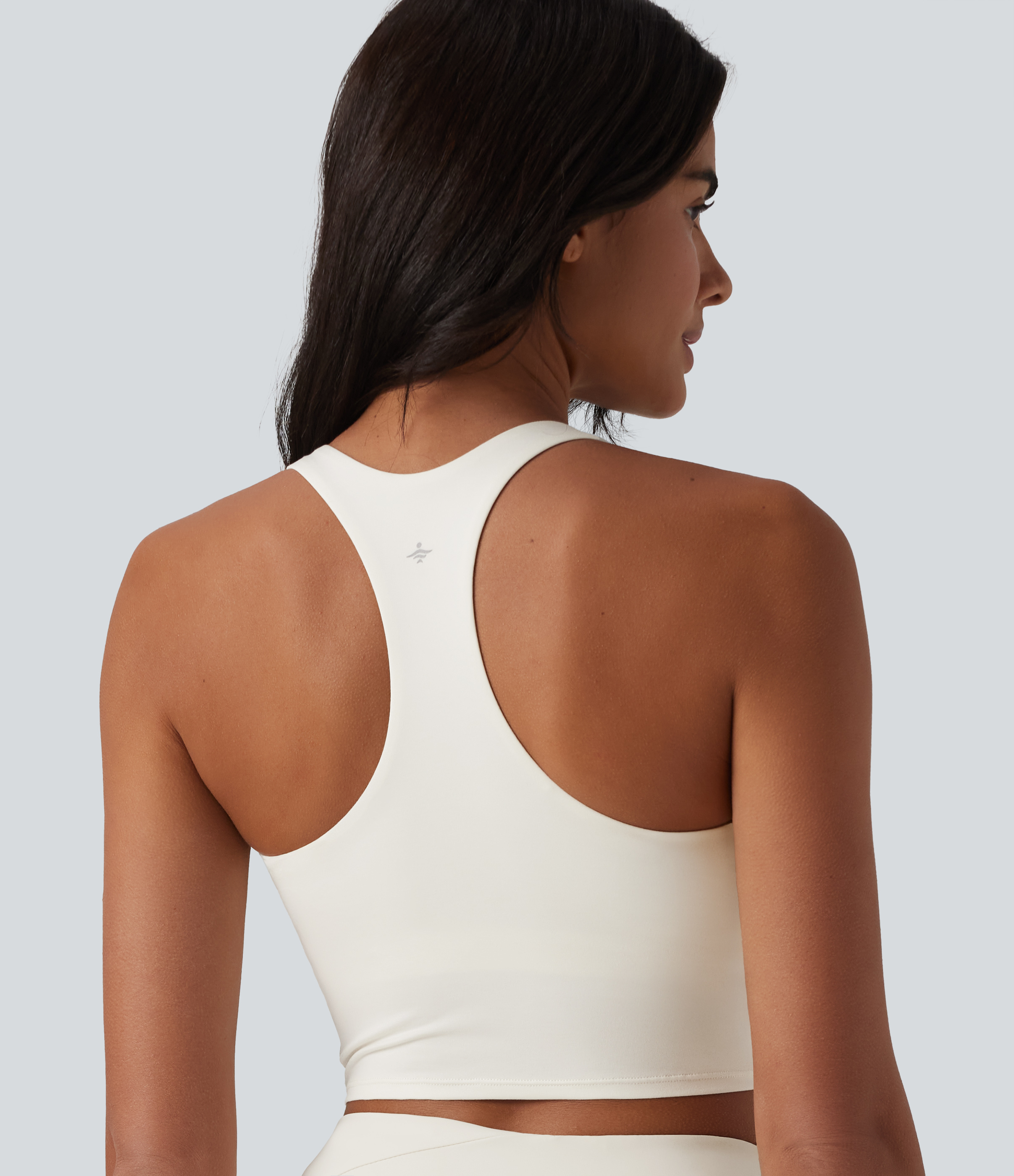 Racerback Cropped Yoga Sports Top