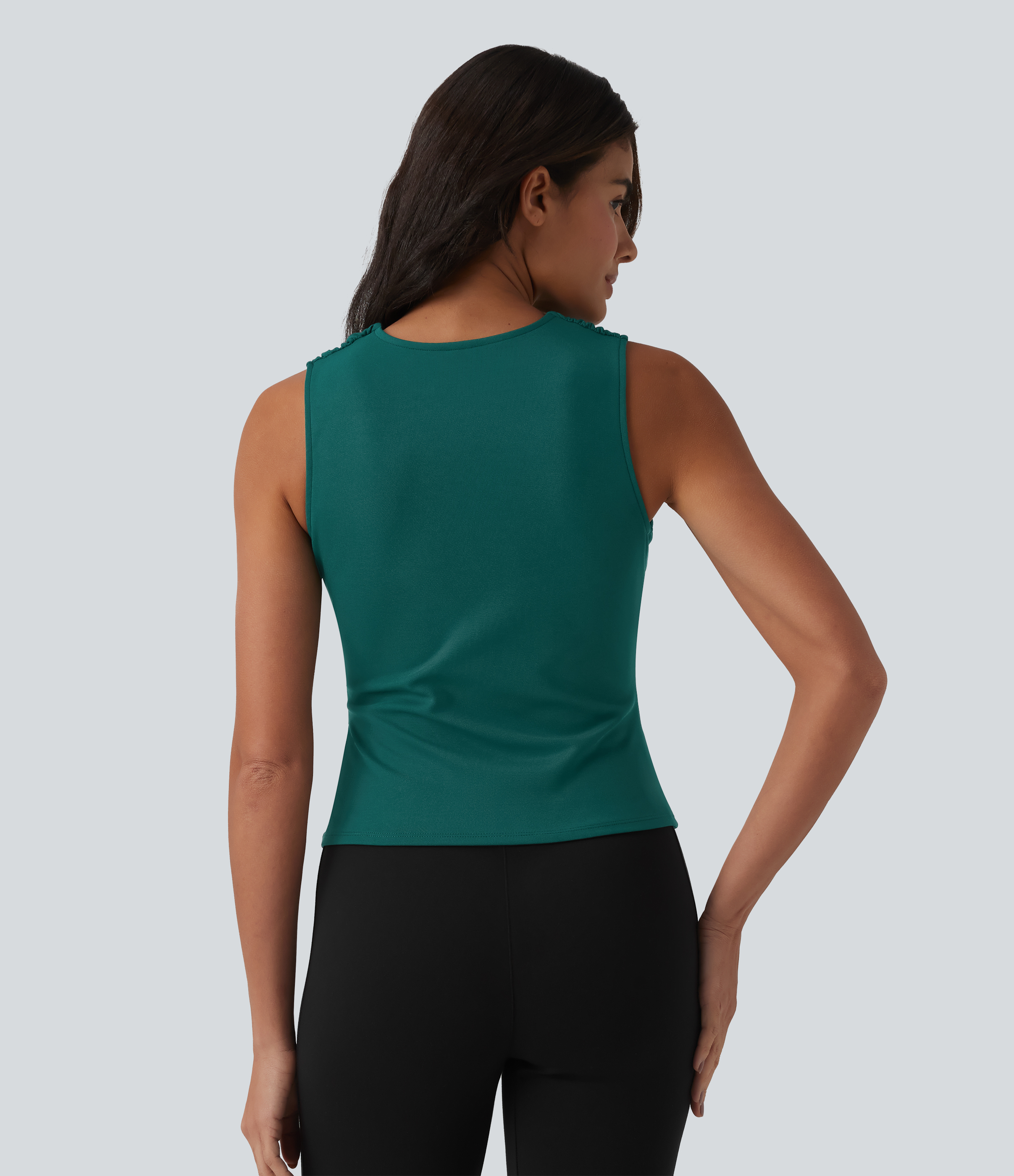 Bayberry Débardeur tailleur col V avec fronces et brassière intégrée / 2