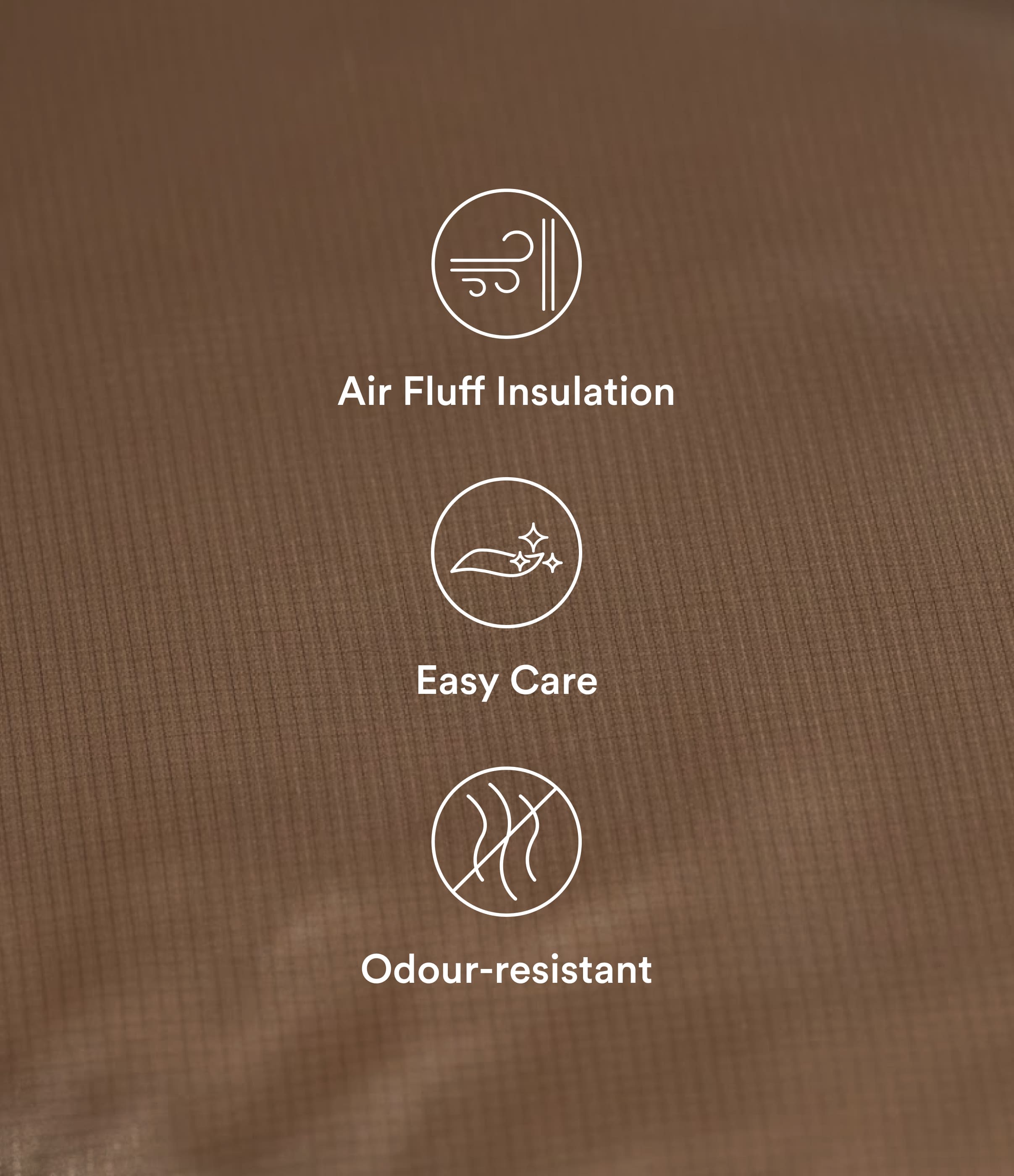 Coca Mocha Veste matelassée pliable à col montant, manches longues, fermeture éclair, style décontracté avec poches / 2