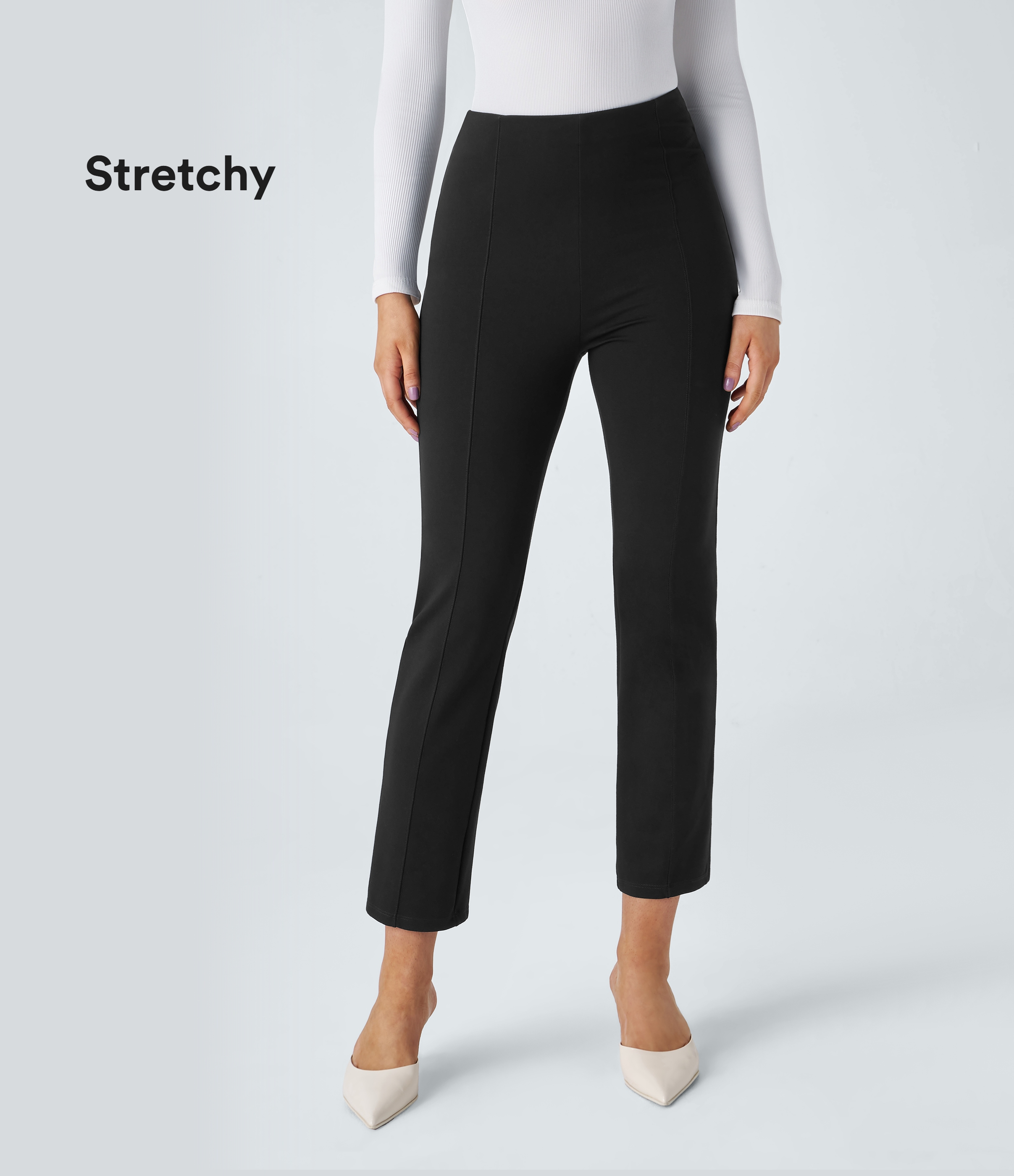Halara Flex™ High Waisted Pocket Slim Suit Work Pants