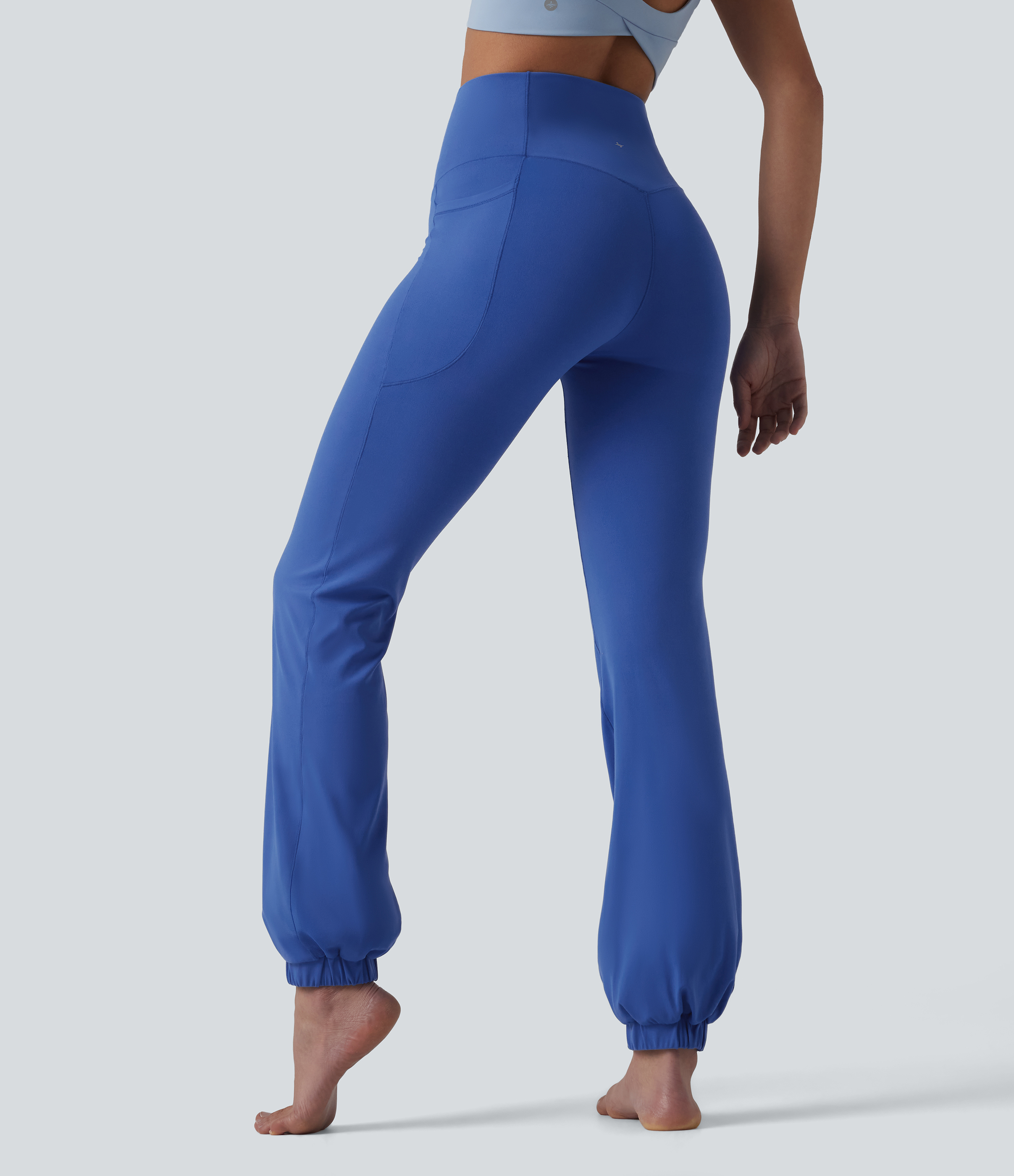 SoftlyZero™ High Waisted Tummy Control Dance Balloon Joggers with Pockets-UPF50+
