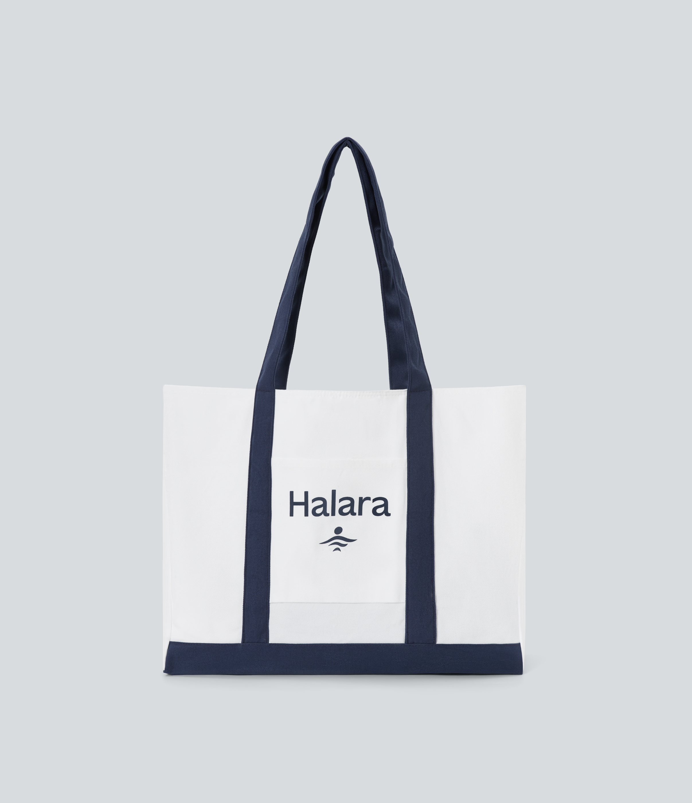 Weiß Halara Slogan Casual Canvas Tote Bag / 1