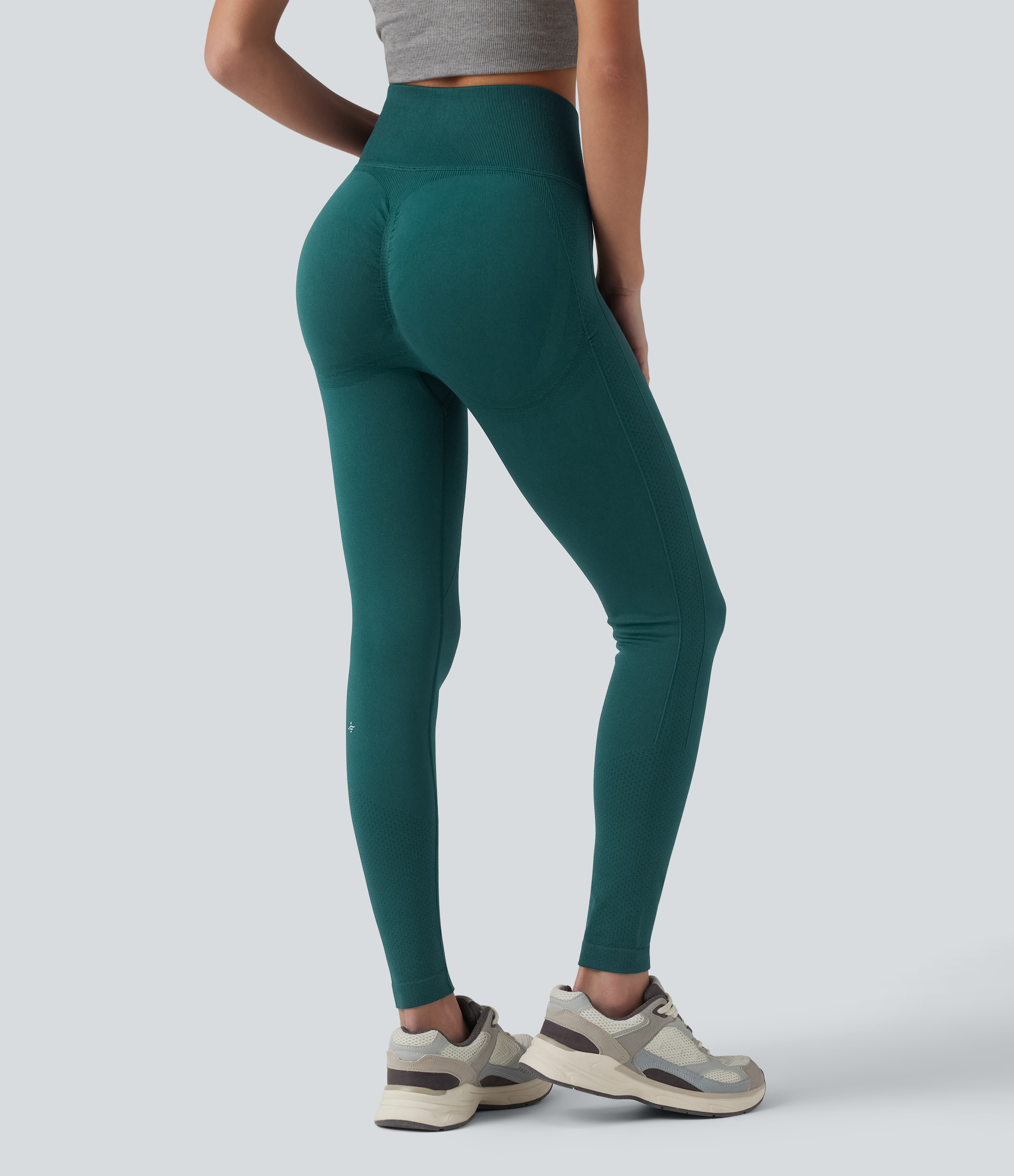 Leggings de Yoga Taille Haute avec Contrôle du Ventre et Effet Lifting des Fesses, Flux Parfait
