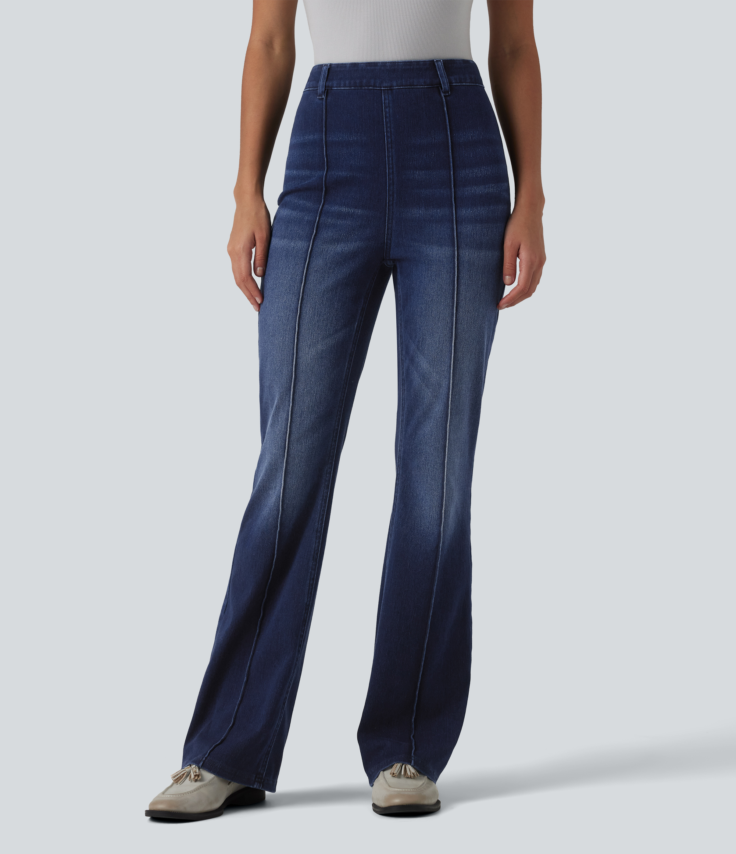 Halara Flex™ High Waisted Work Bootcut Jeans with Pockets