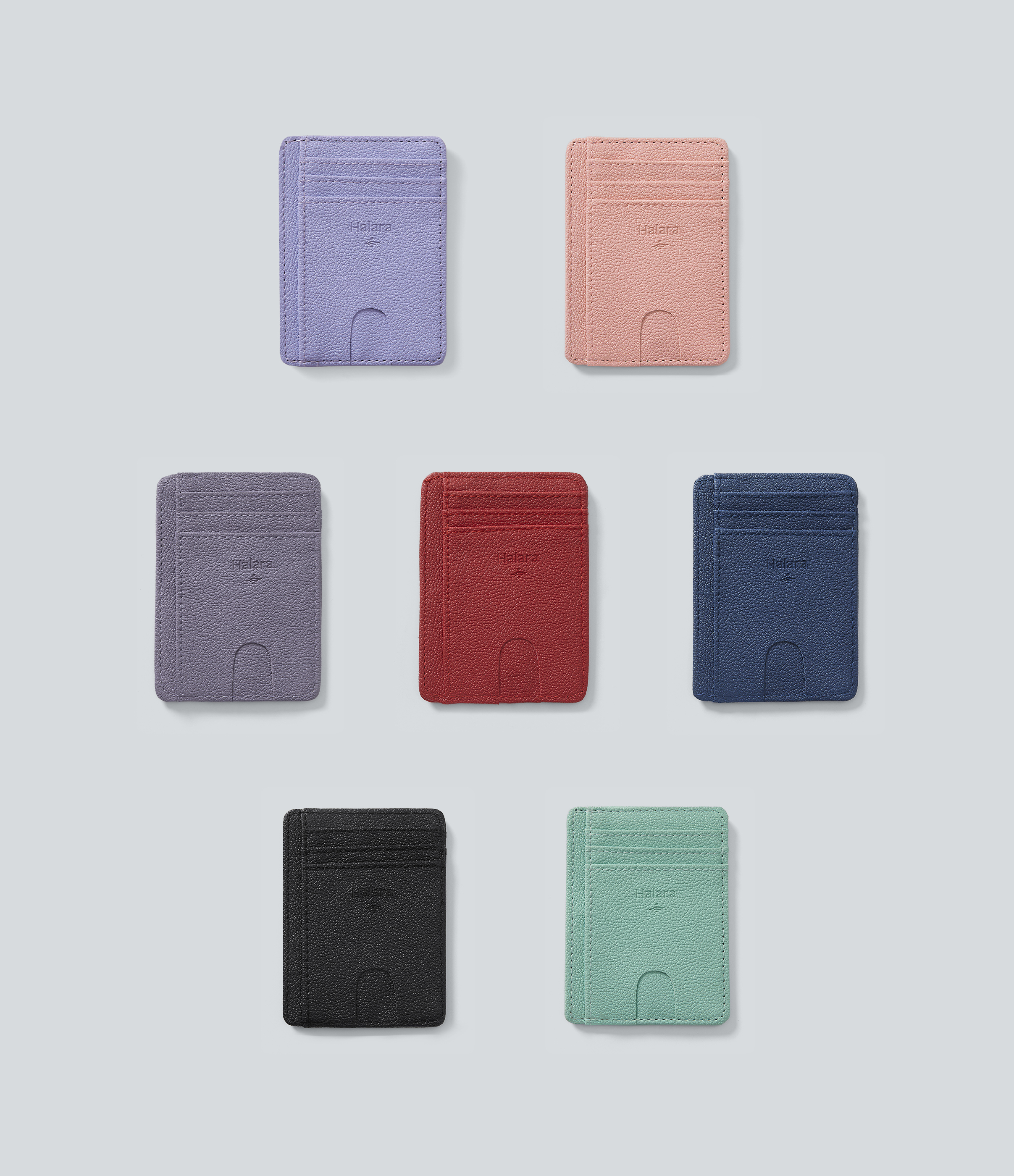 Halara Logo Card Holder–Surprise Color