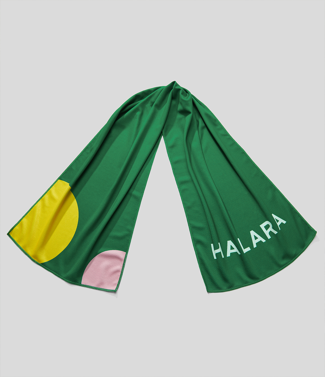 Dark Green Halara Quick Dry Letter Print Sports Towel / 2
