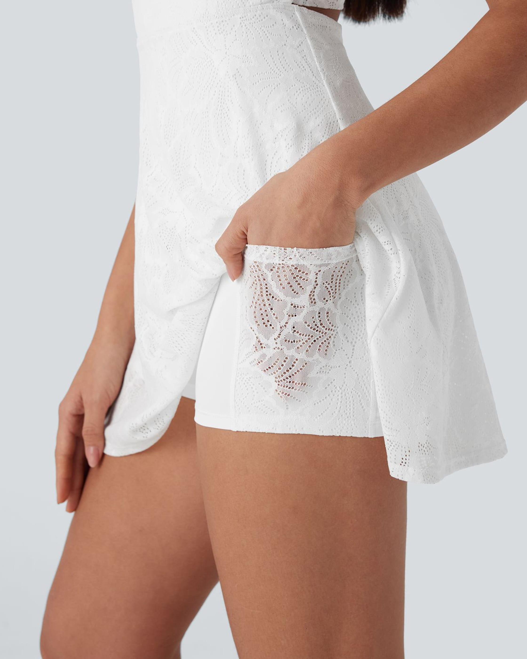 Almacenamiento oculto con shorts integrados