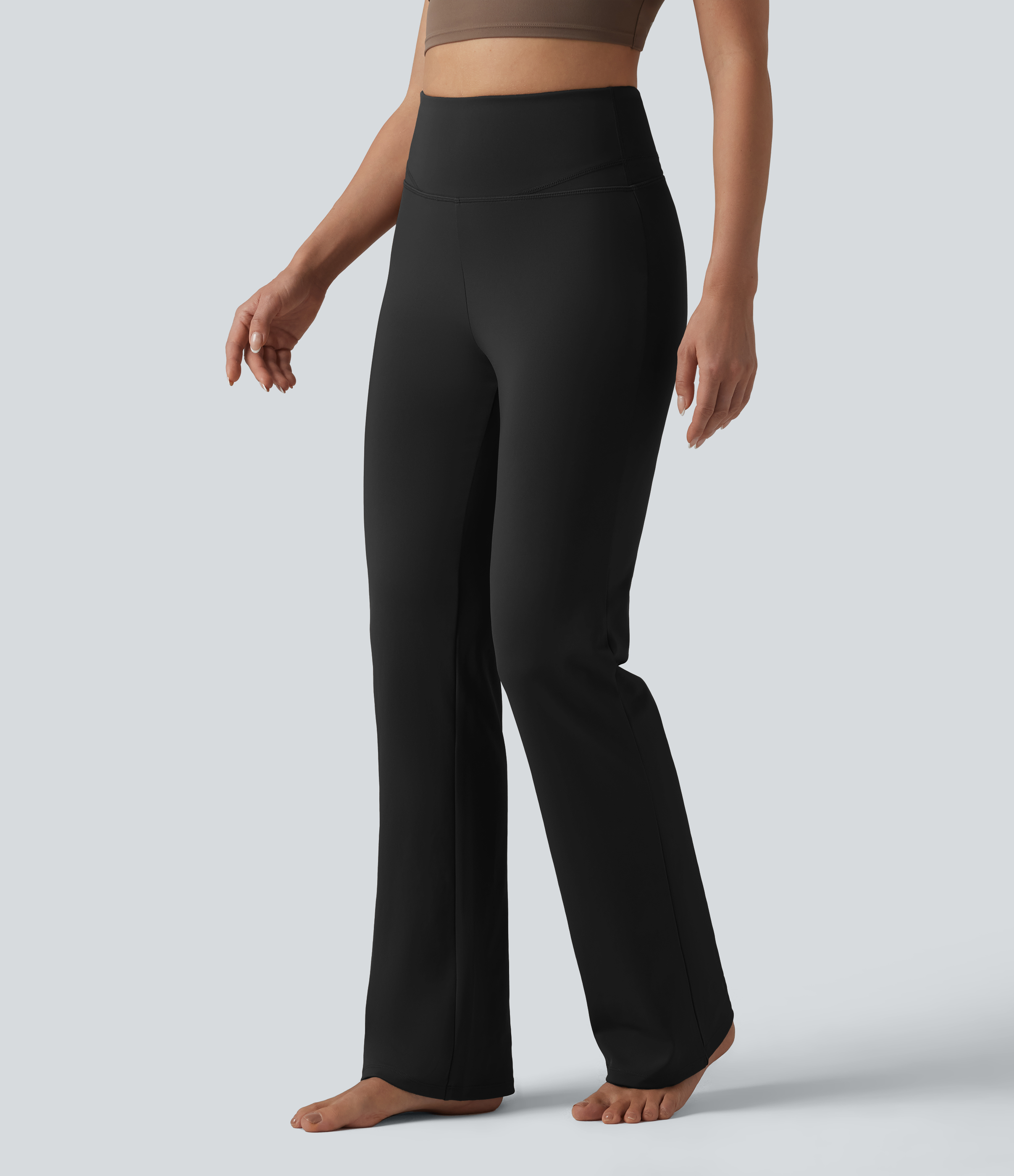 Halara High Waisted Tummy Control Straight Leg Yoga Pants