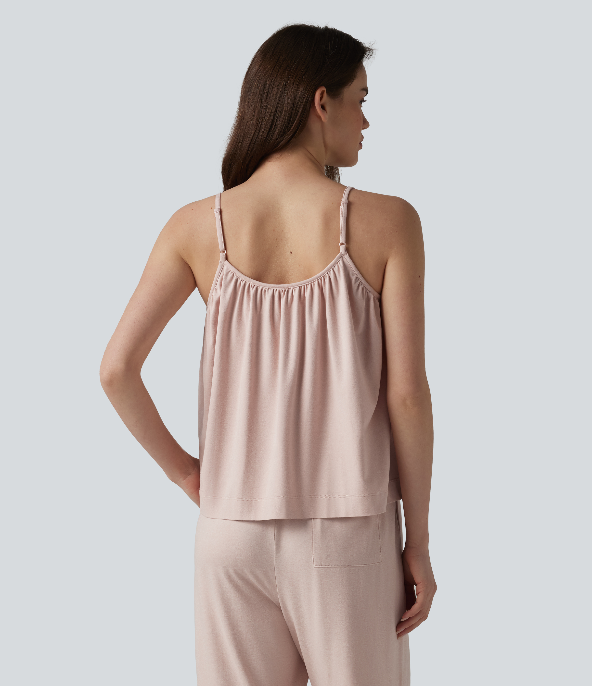 Shell Draped Lounge Tank Top / 2