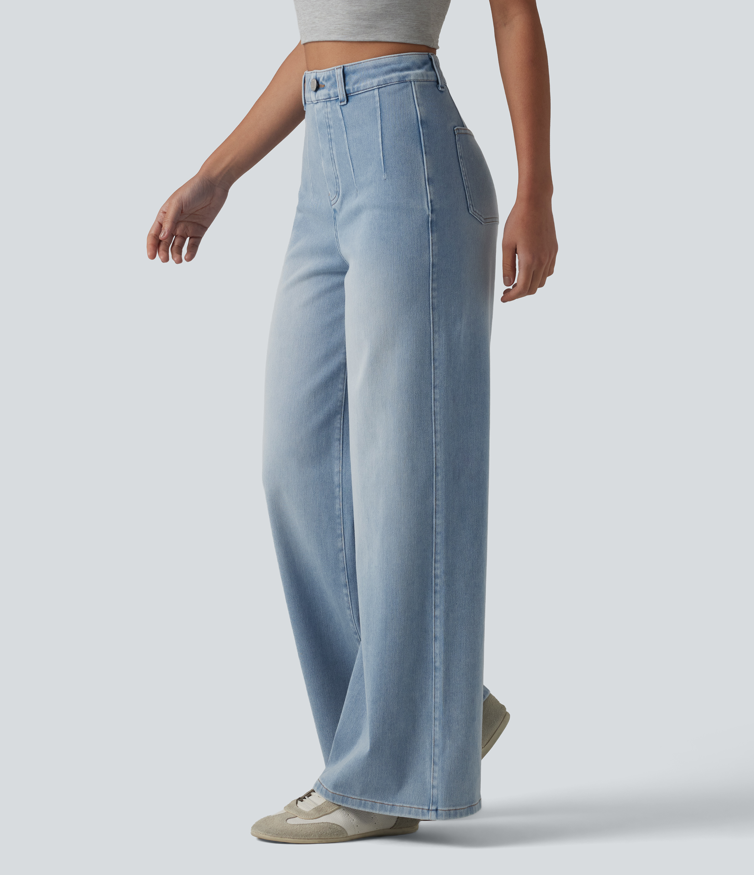 Women's Halara Flex™ High Waisted Tummy Control Wide Leg Casual