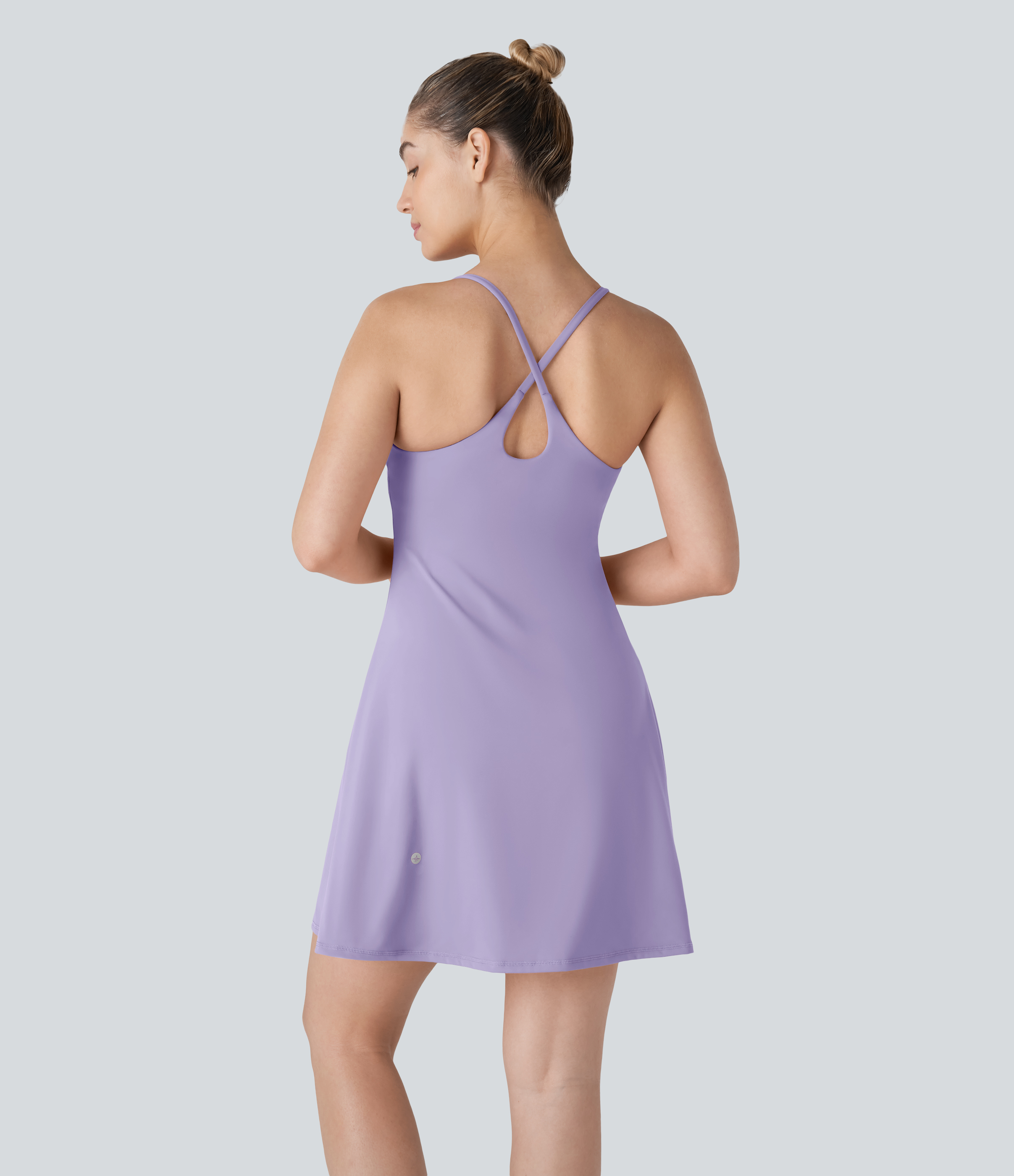 SoftlyZero™ Plüsch Rückenfreies Aktivkleid-Längere Länge-Easy Peezy Edition