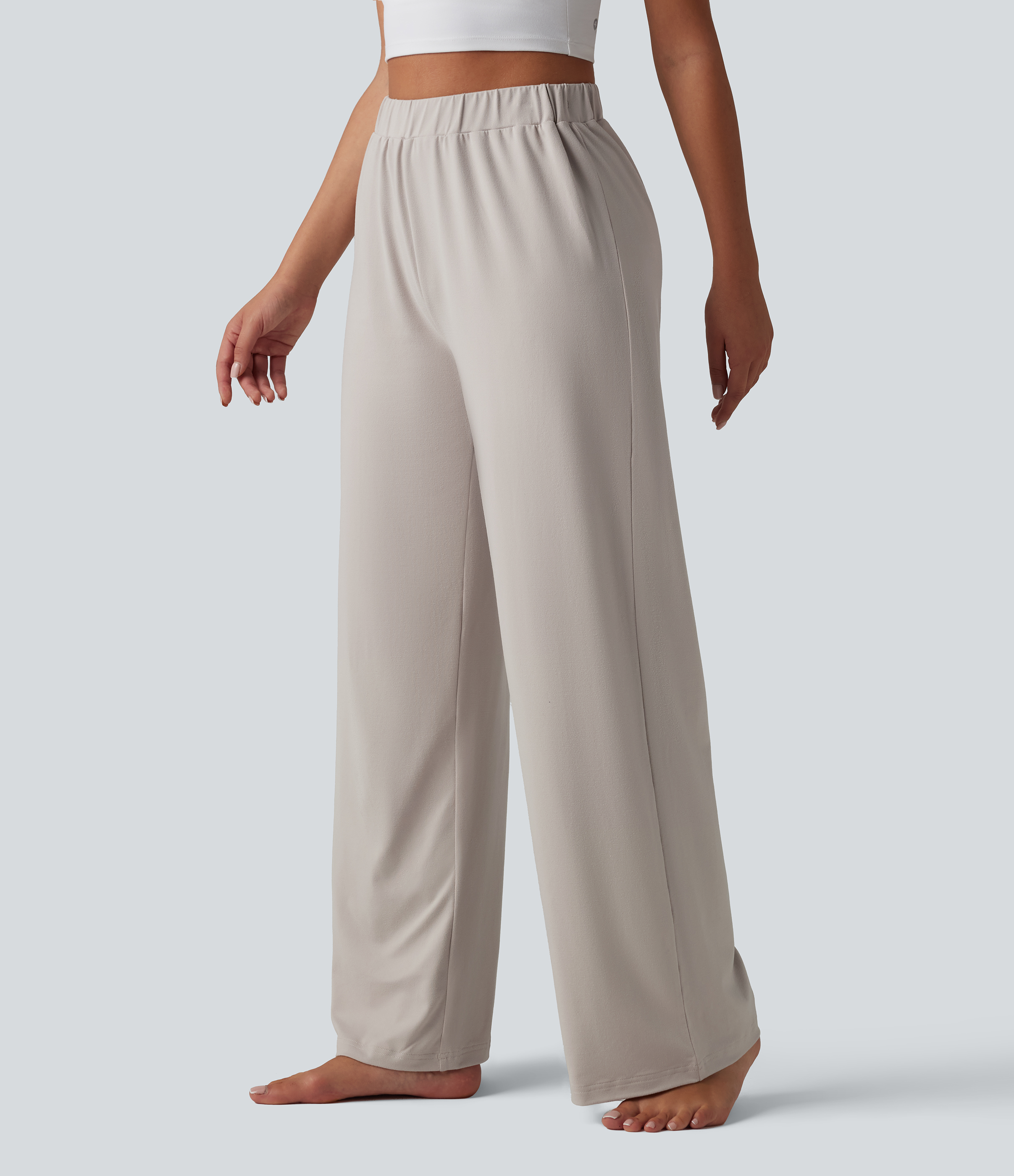 High Waisted Baggy Lounge Pants