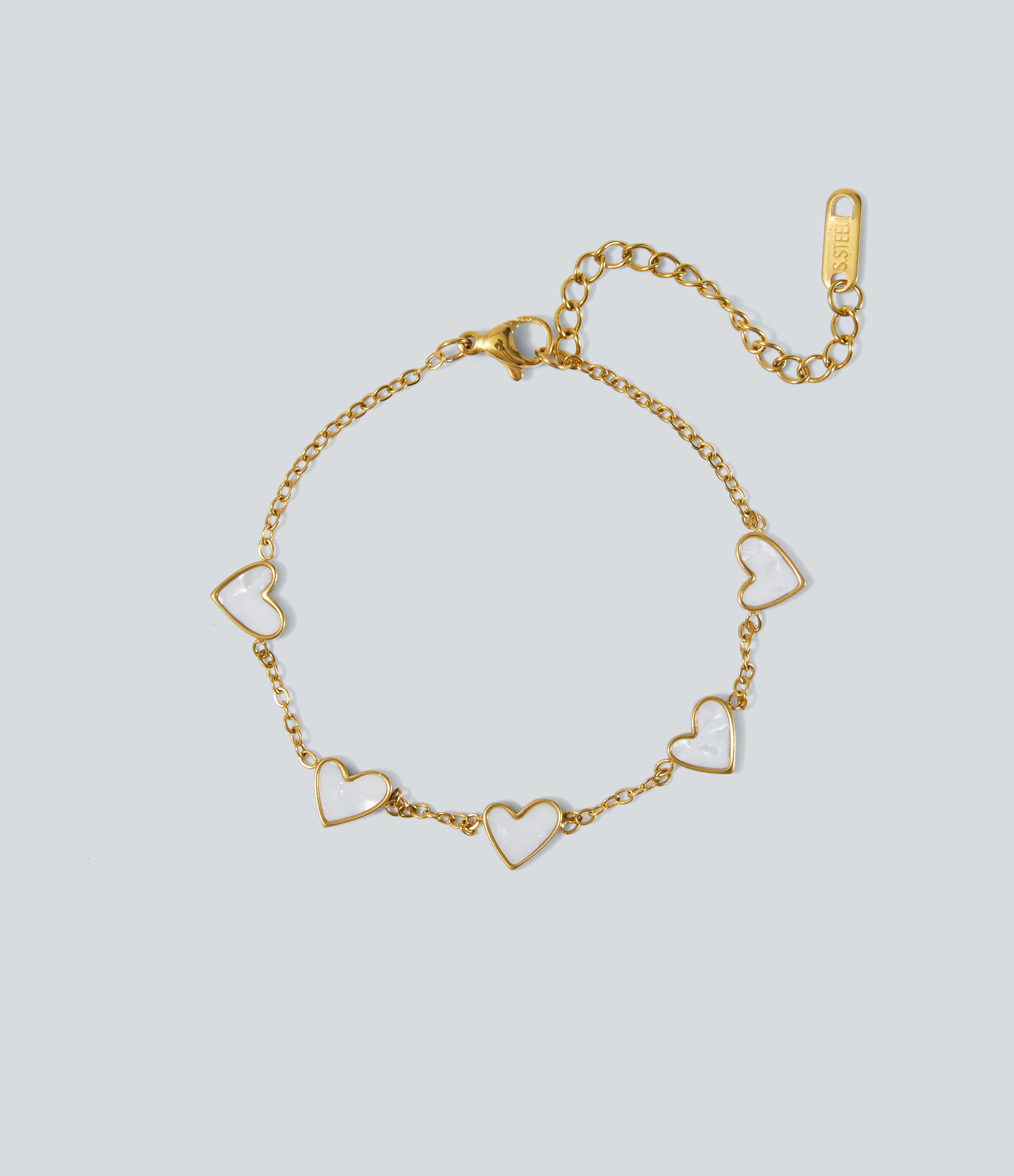 Heart Shell Bracelet