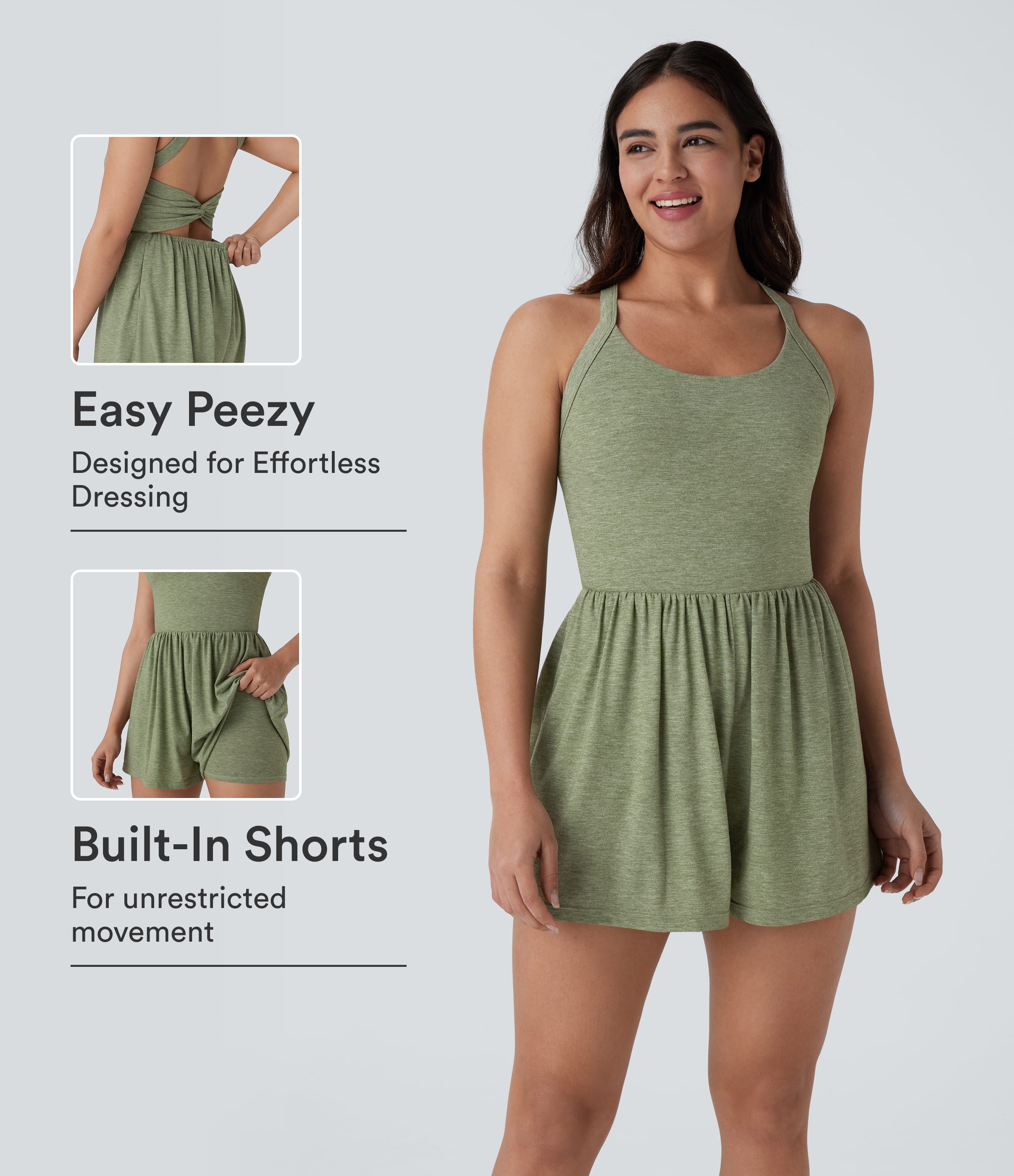Pocket 2-in-1 Romper-Easy Peezy Edition