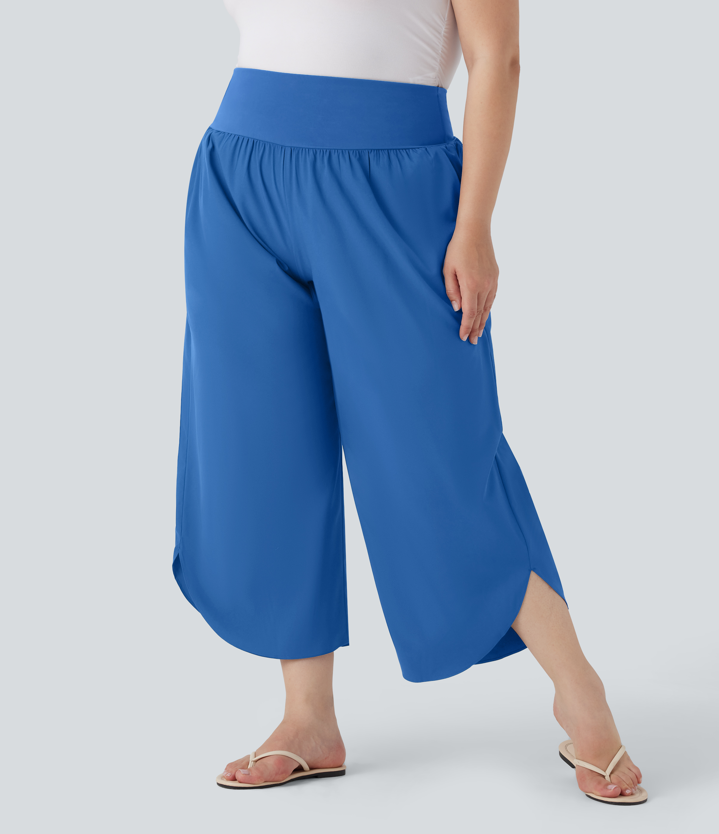 Women's Plus Size Breezeful™ High Waisted Tummy Control Hem Quick