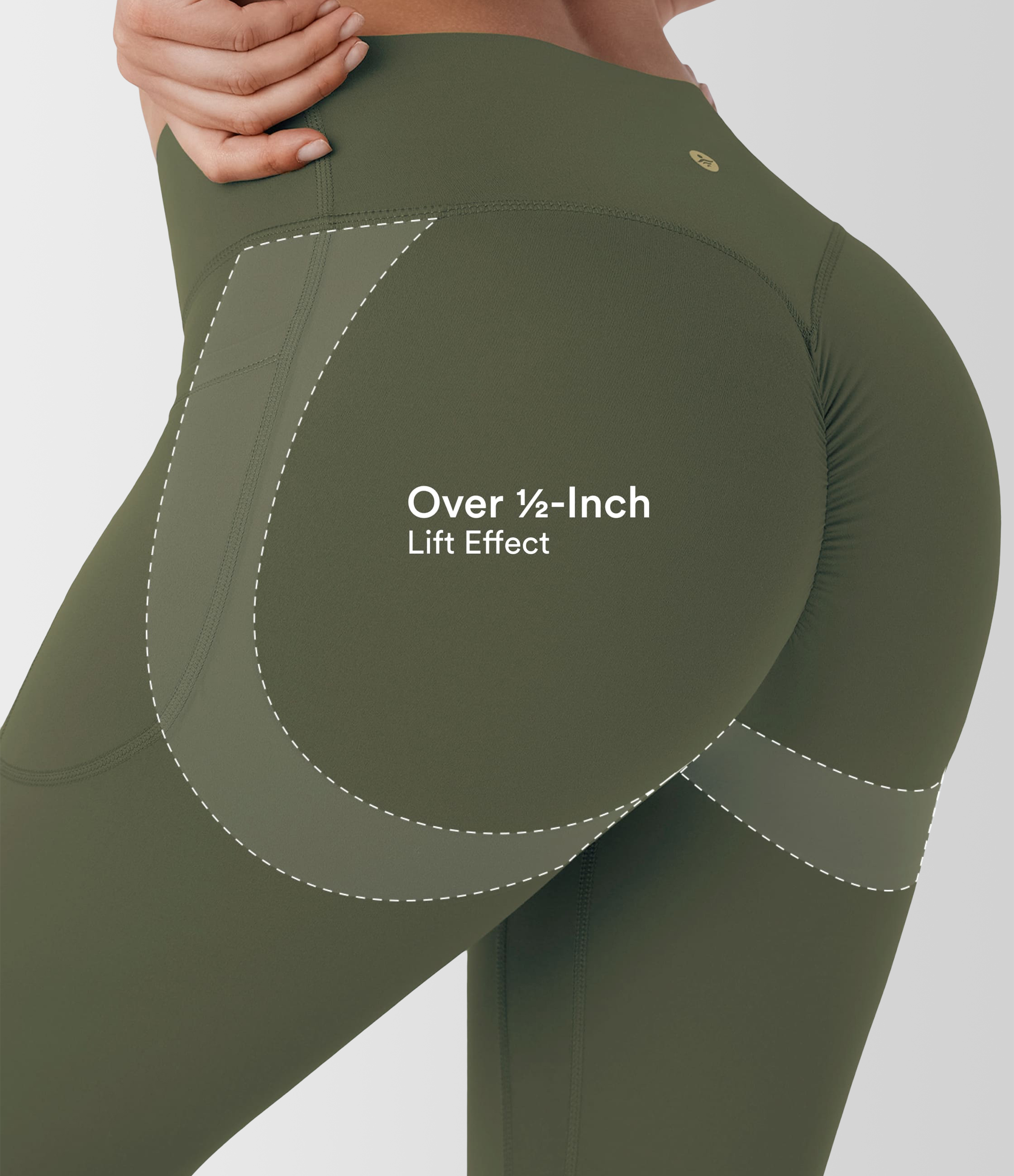 Halara UltraSculpt™ High Waisted Scrunch Butt Lifting Tummy Control Pocket Shaping Yoga Bootcut Leggings