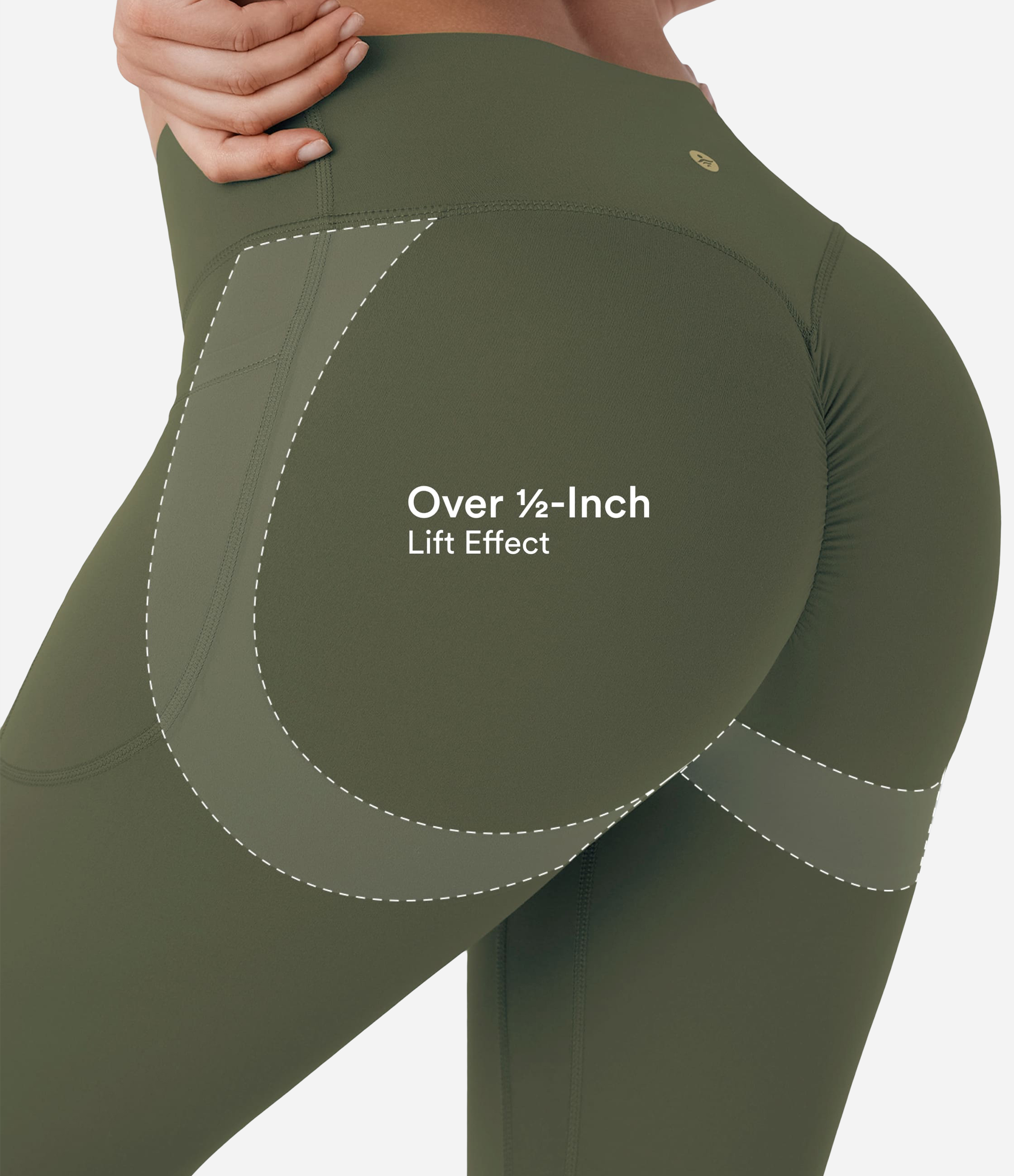 Halara UltraSculpt™ High Waisted Scrunch Butt Lifting Tummy Control Pocket Shaping Yoga Bootcut Leggings