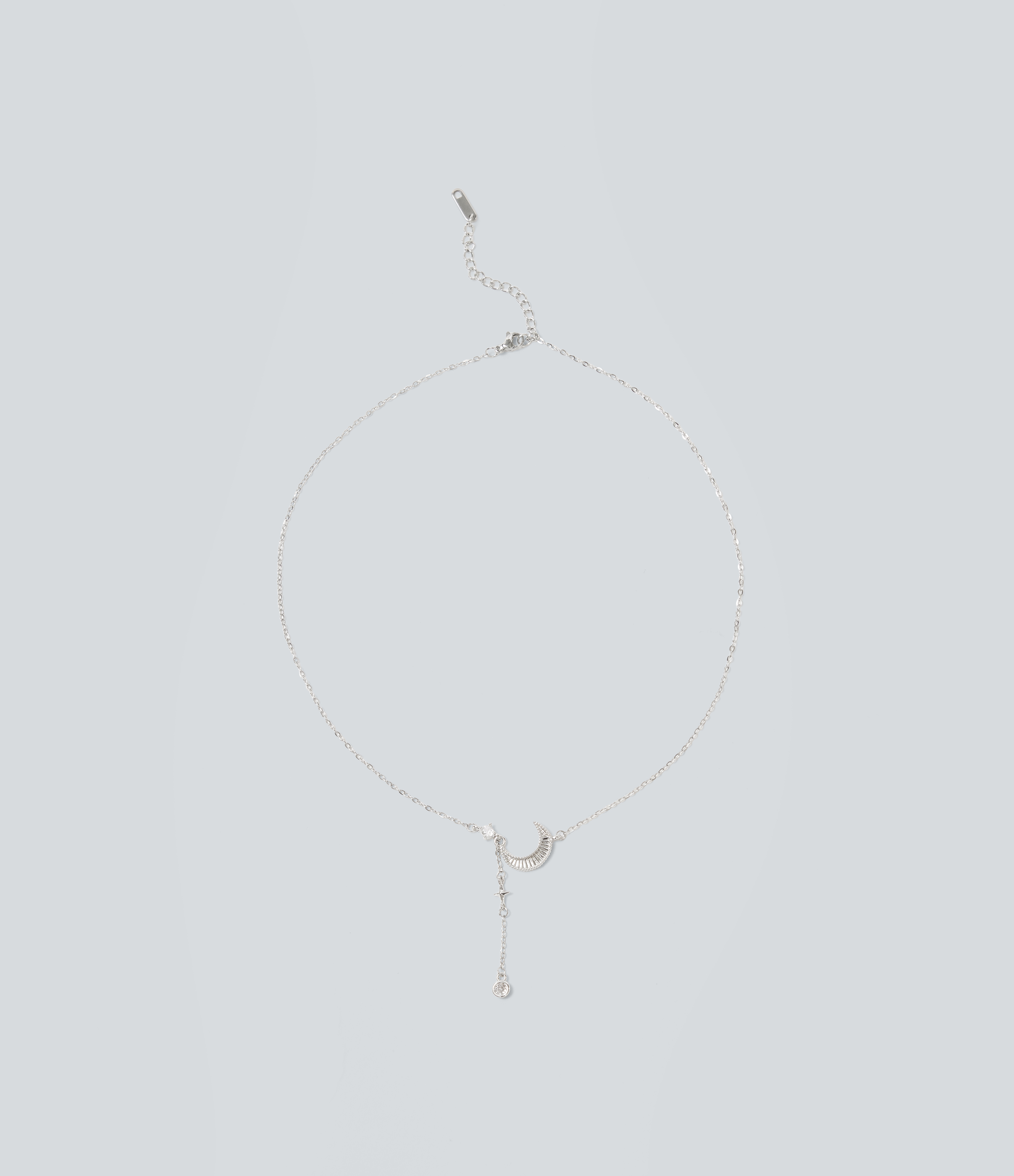 Copper Moon Pendant Necklace