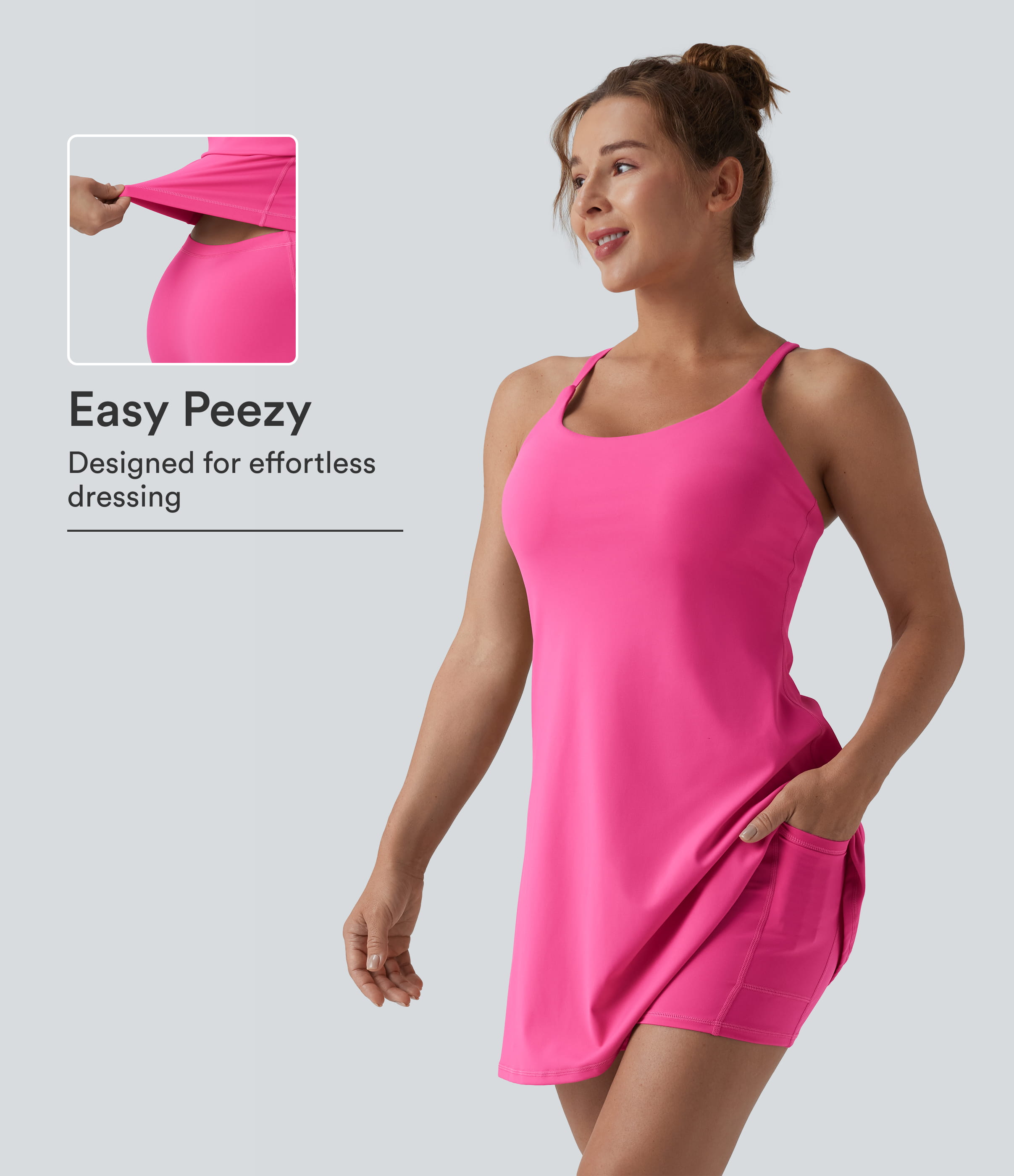 Softlyzero™ Plush Backless Active Dress-Easy Peezy Edition D-F