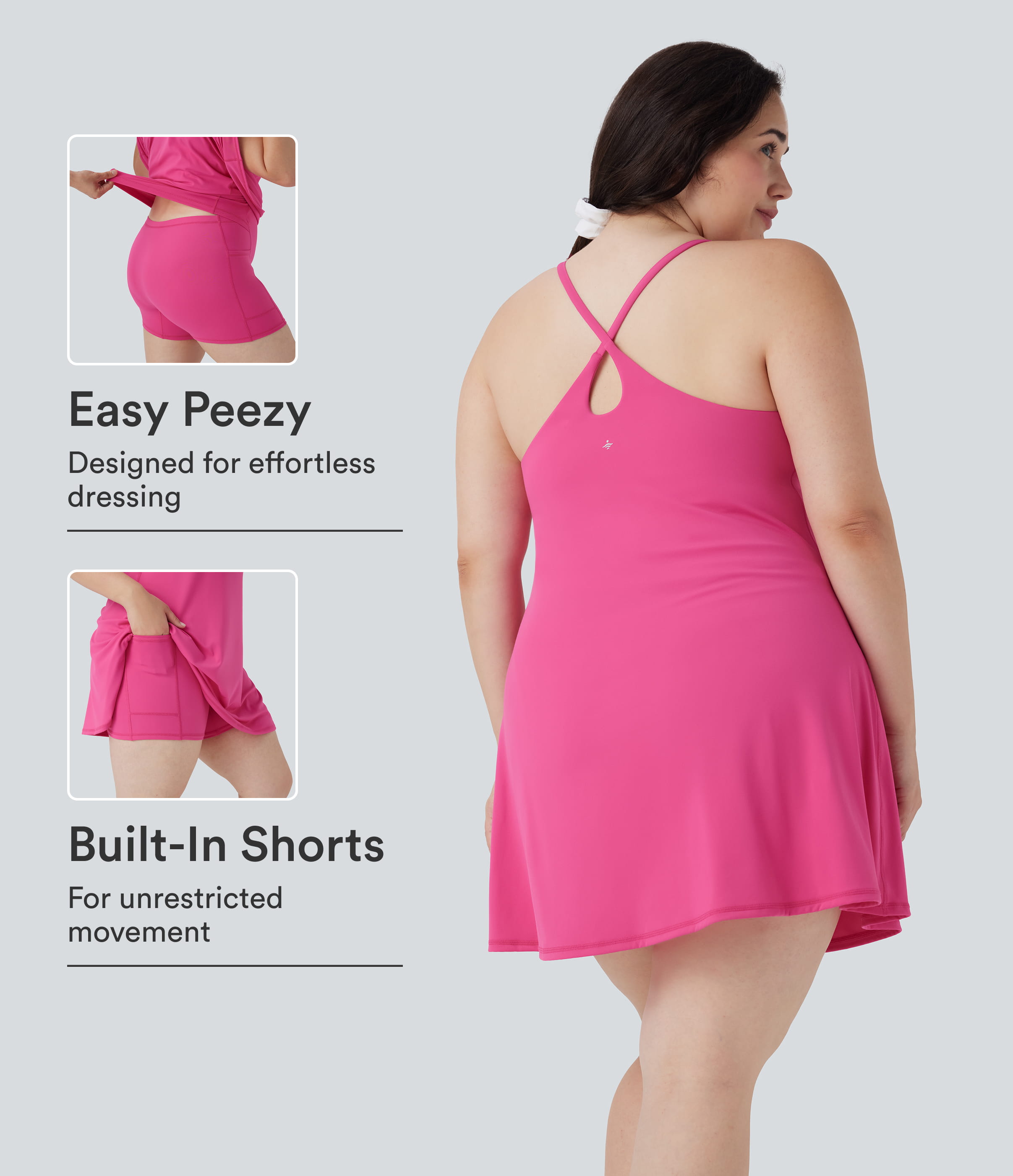 Robe SoftlyZero™ Plush Active Grande Taille - Version Longue - Édition Facile à Enfiler