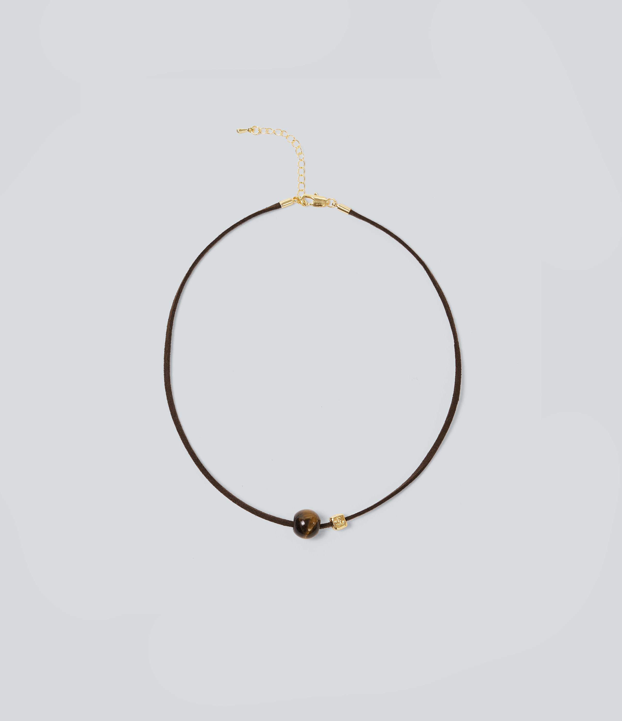 Copper Beaded Pendant Vacation Syle Necklace