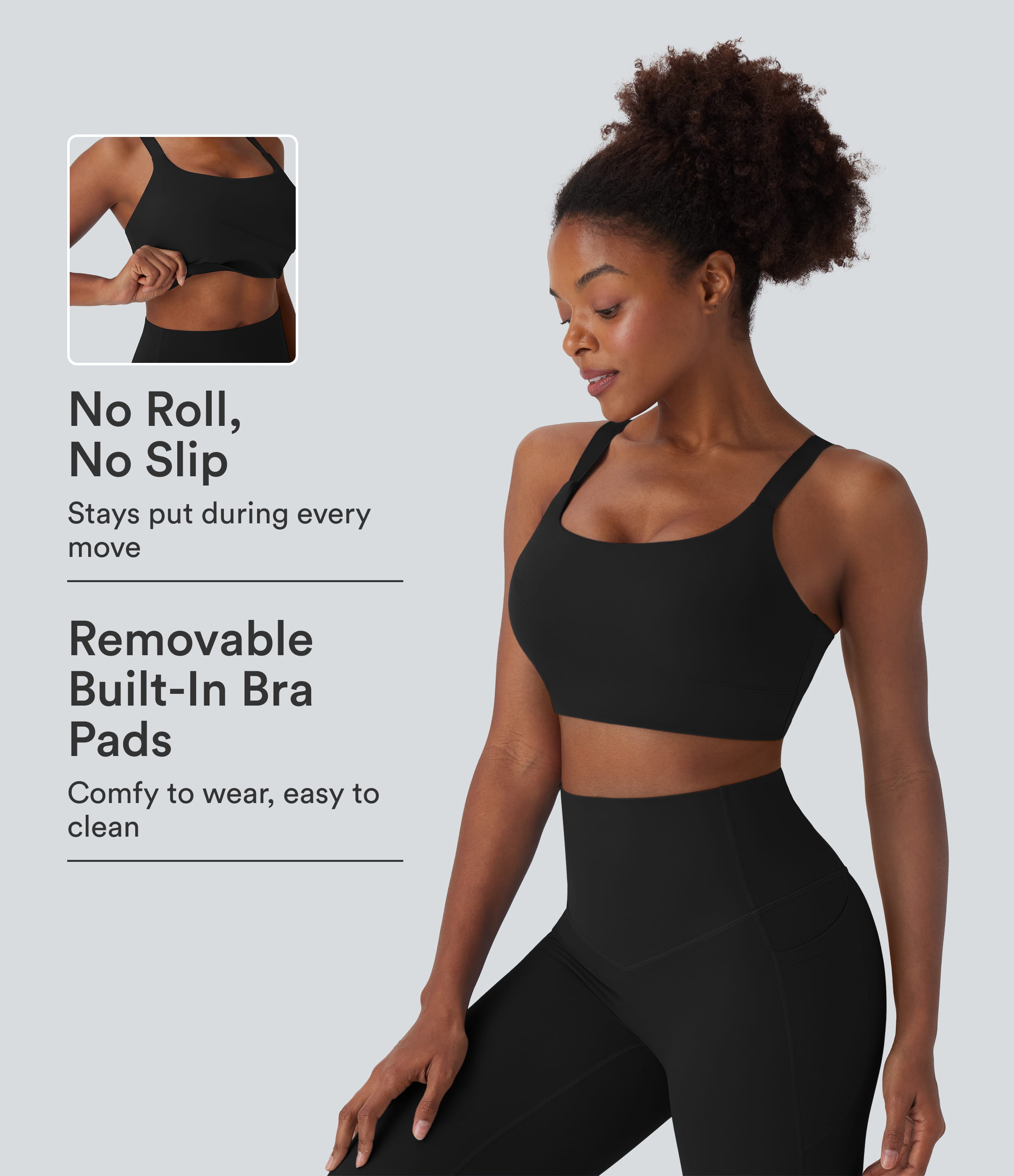 Halara UltraSculpt™ Medium Support Training Sports Bra D-F Cups