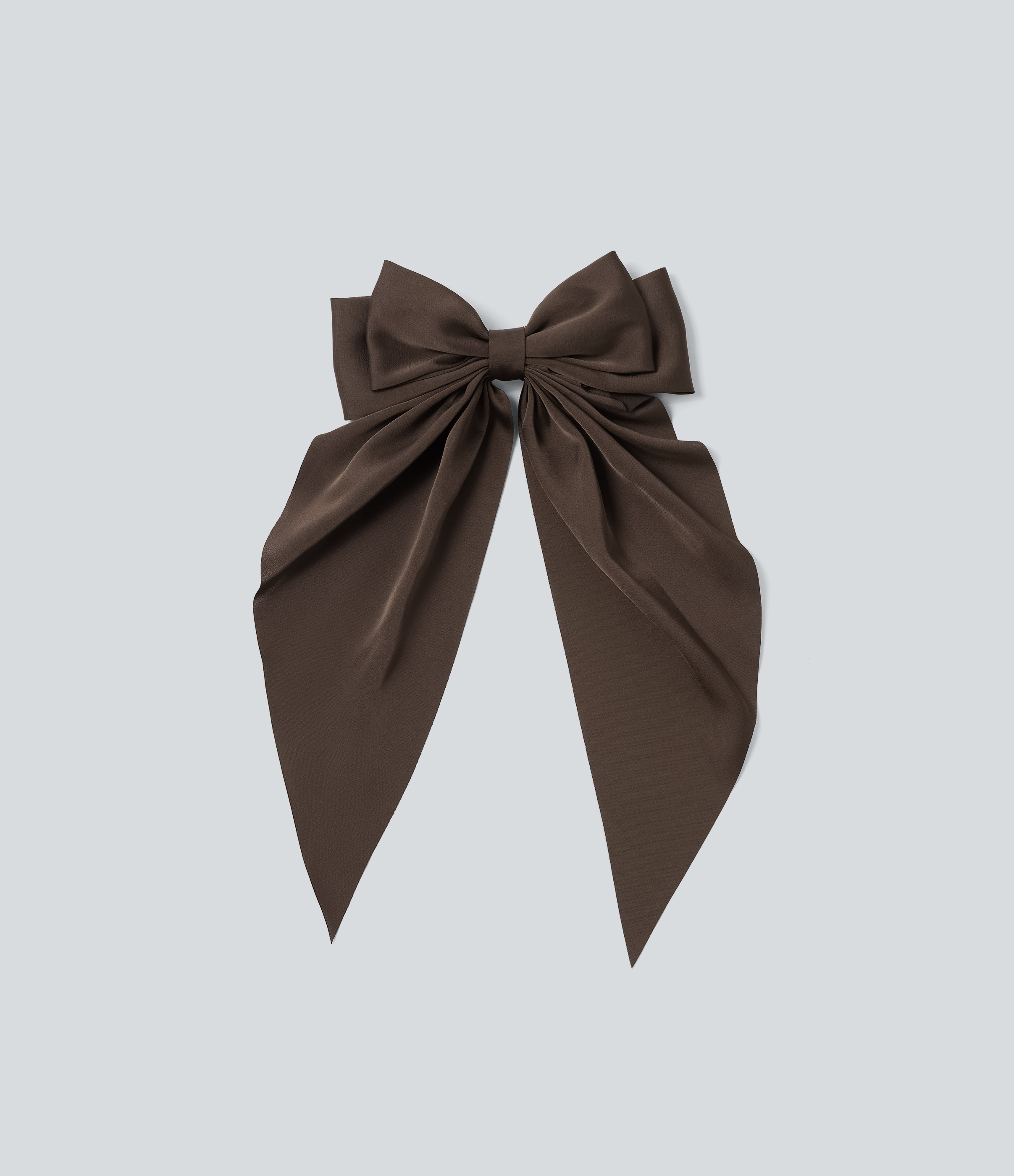 Satin Bow Hair Clip