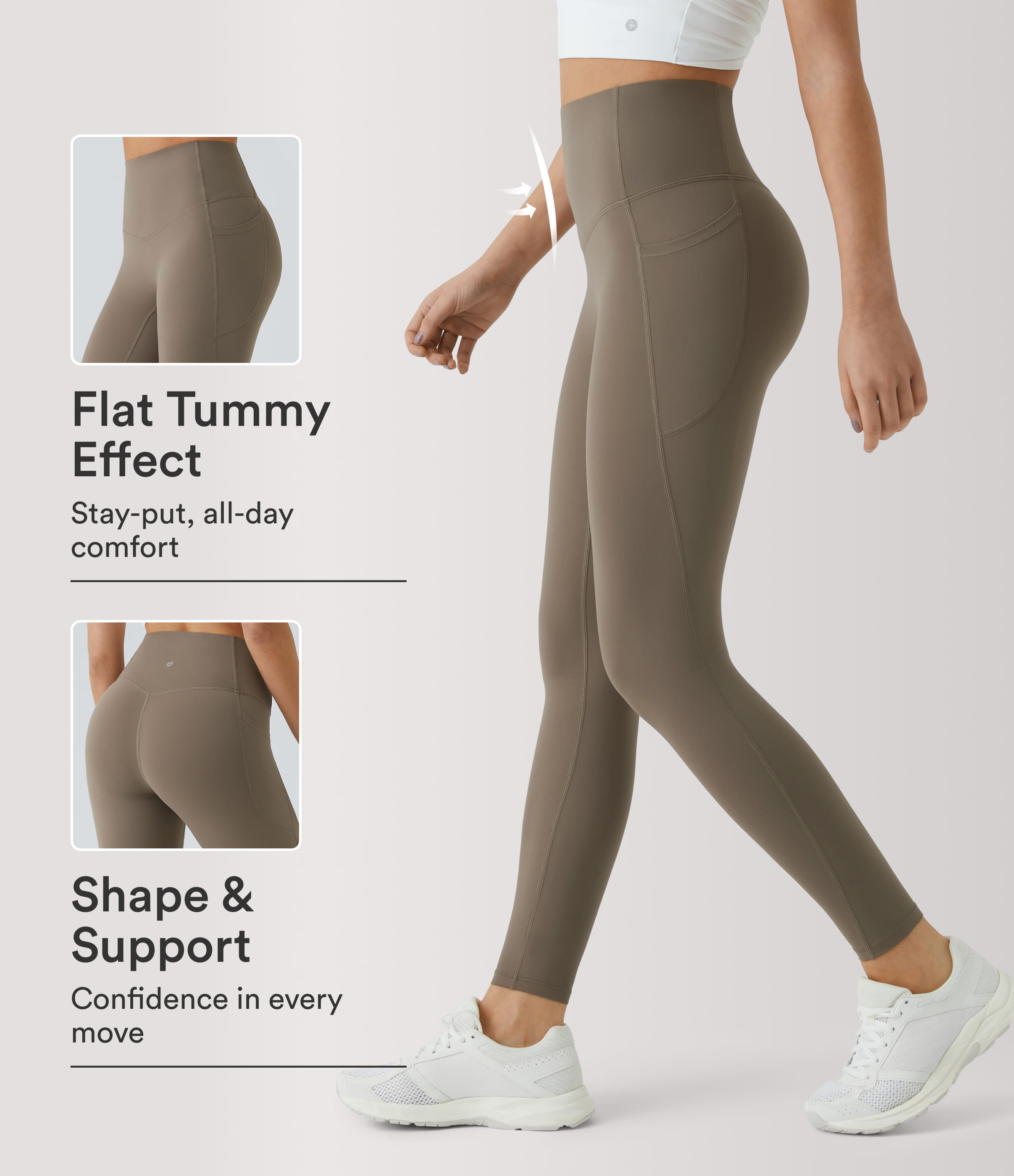 Halara UltraSculpt™ High Waisted Tummy Control Pocket Shaping Training Leggings