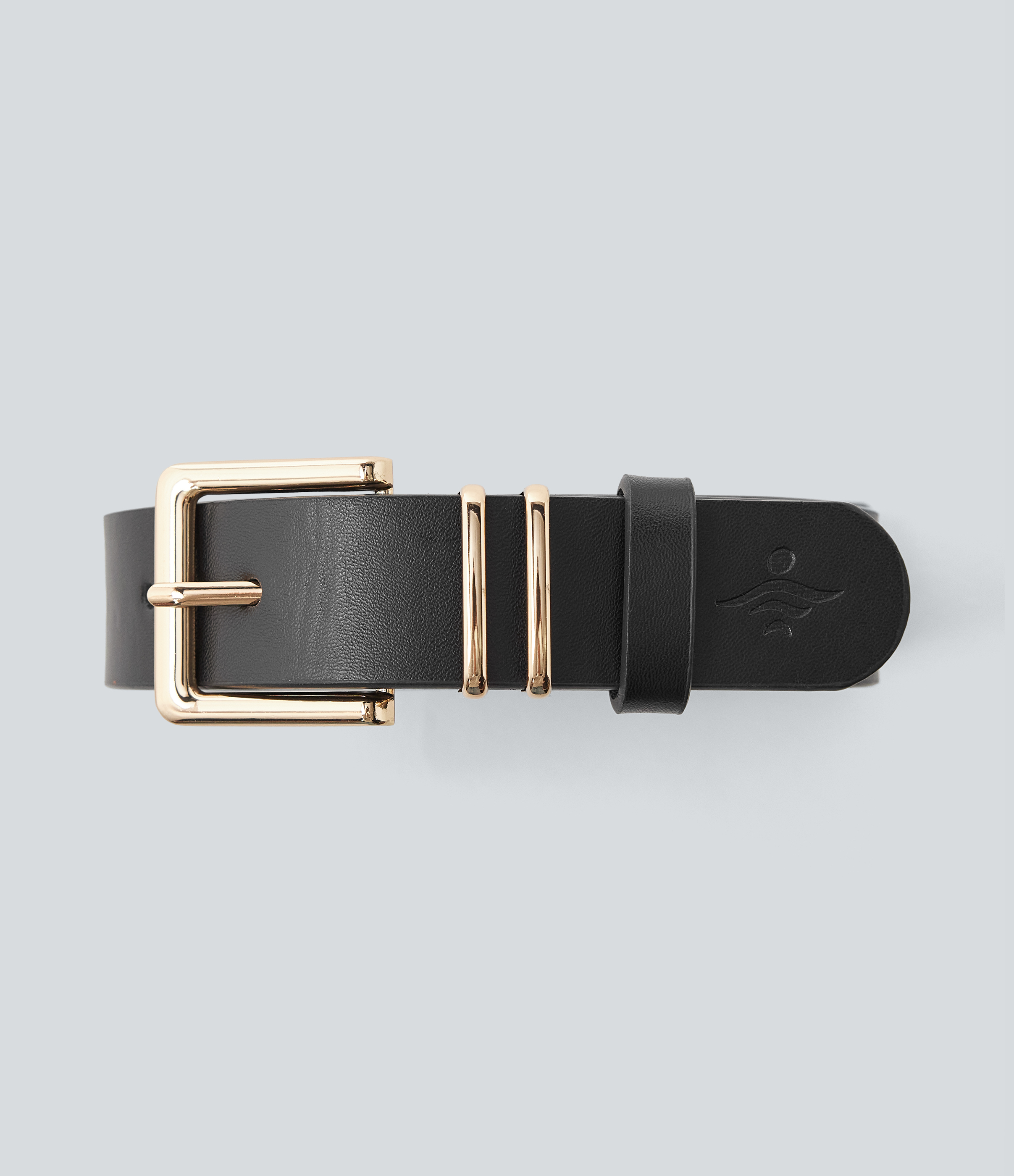 Square Metal Buckle Belt