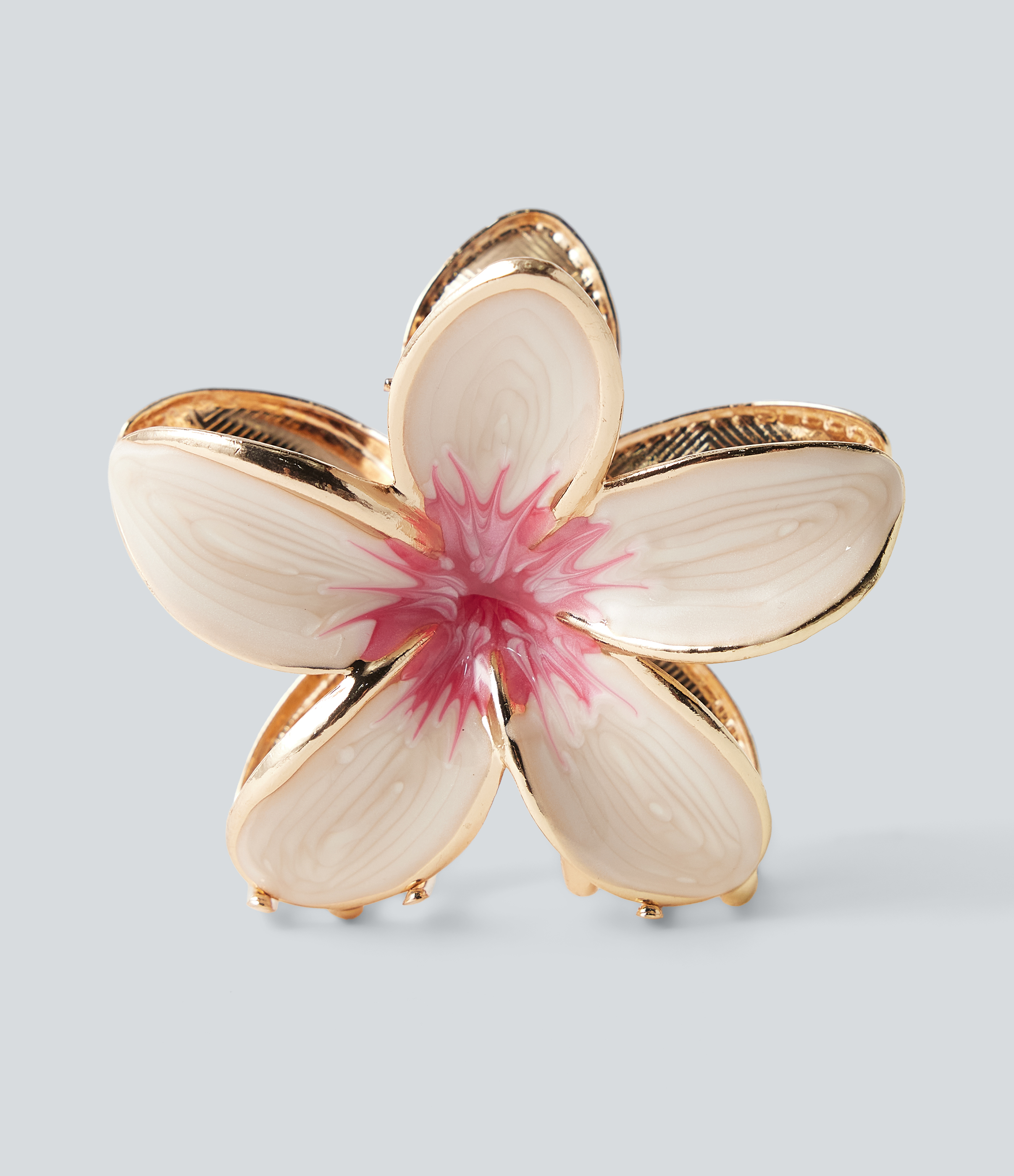 Frangipani-Haarspange