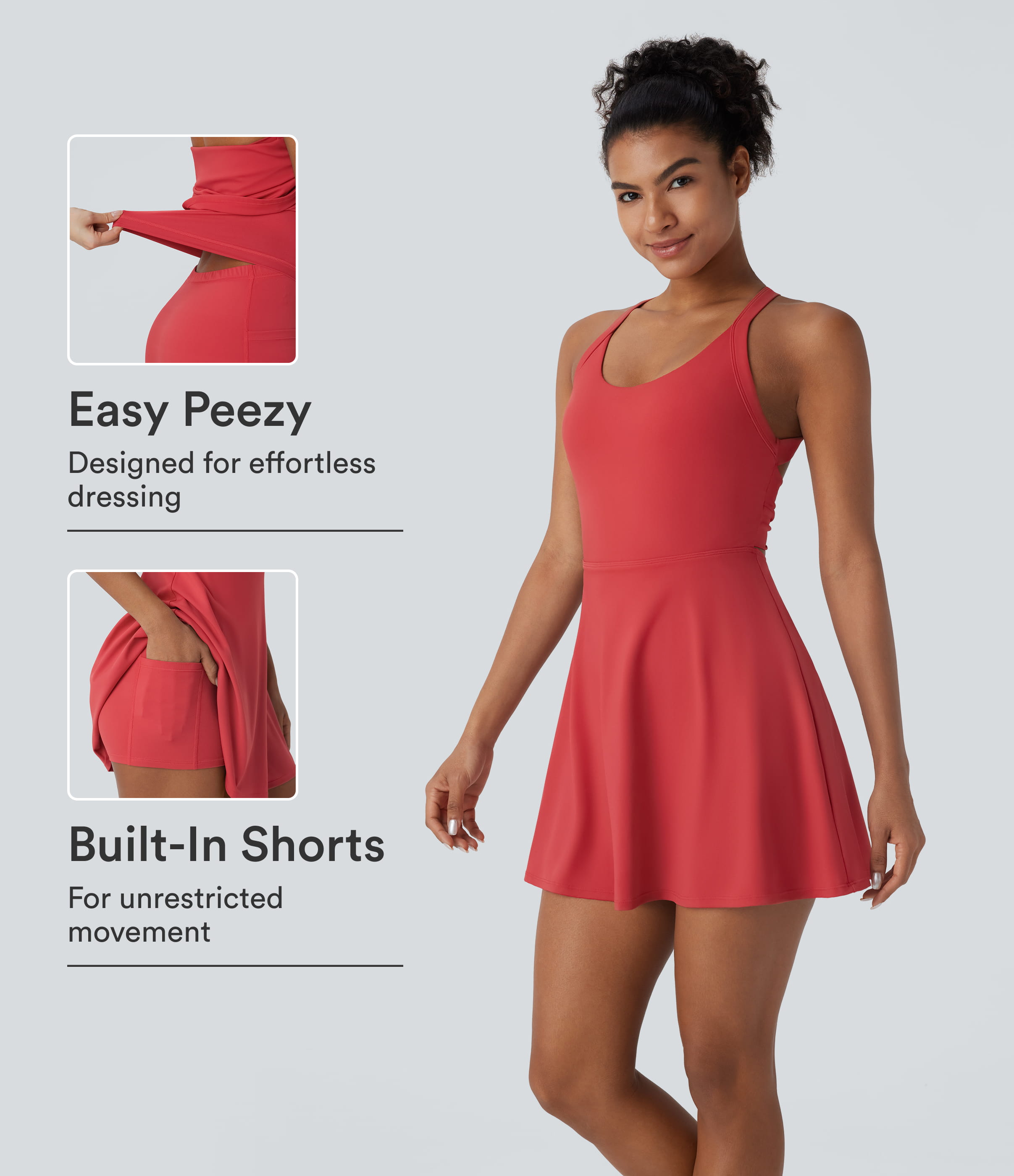 SoftlyZero™ Robe de Danse Active Aérienne et Fraîche - Édition Facile Plus Protection Contre les Fuites