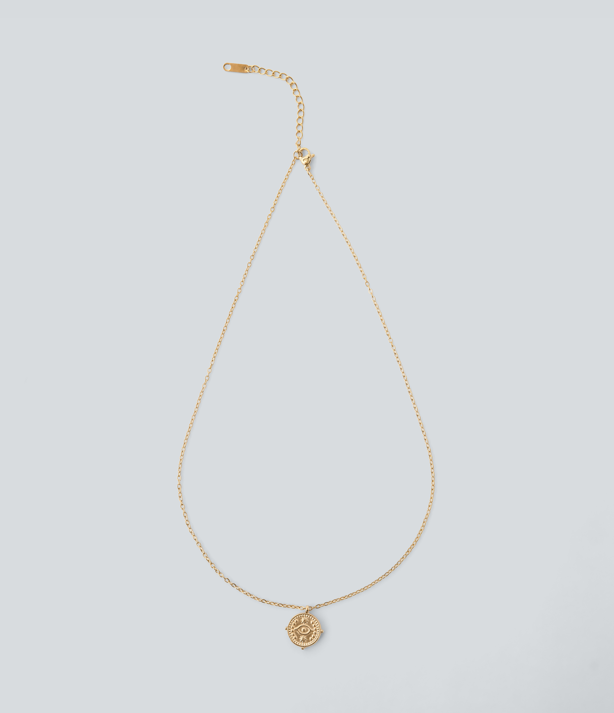 Collar con colgante en forma de sol