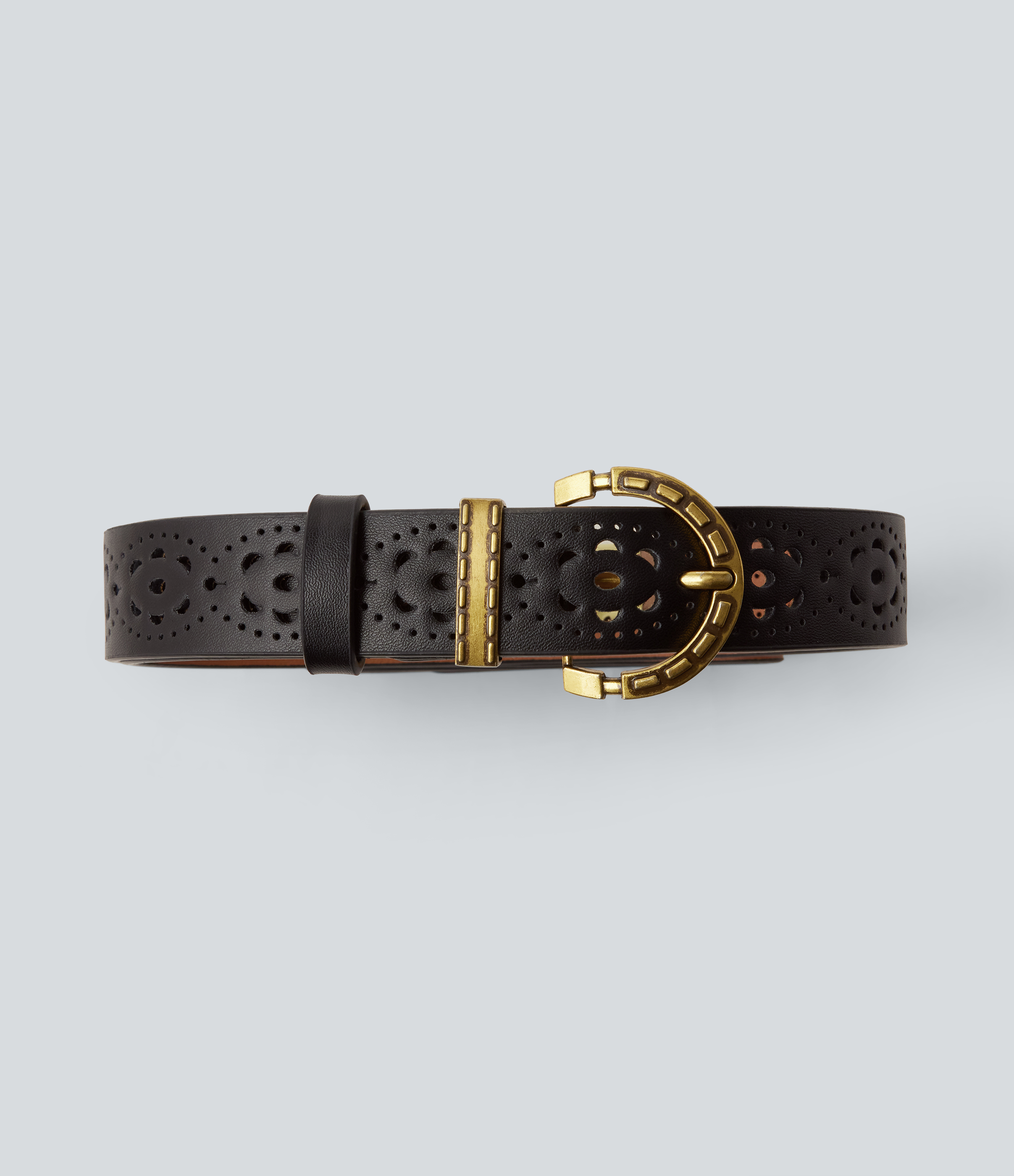 Metal Buckle Hollow Out Belt