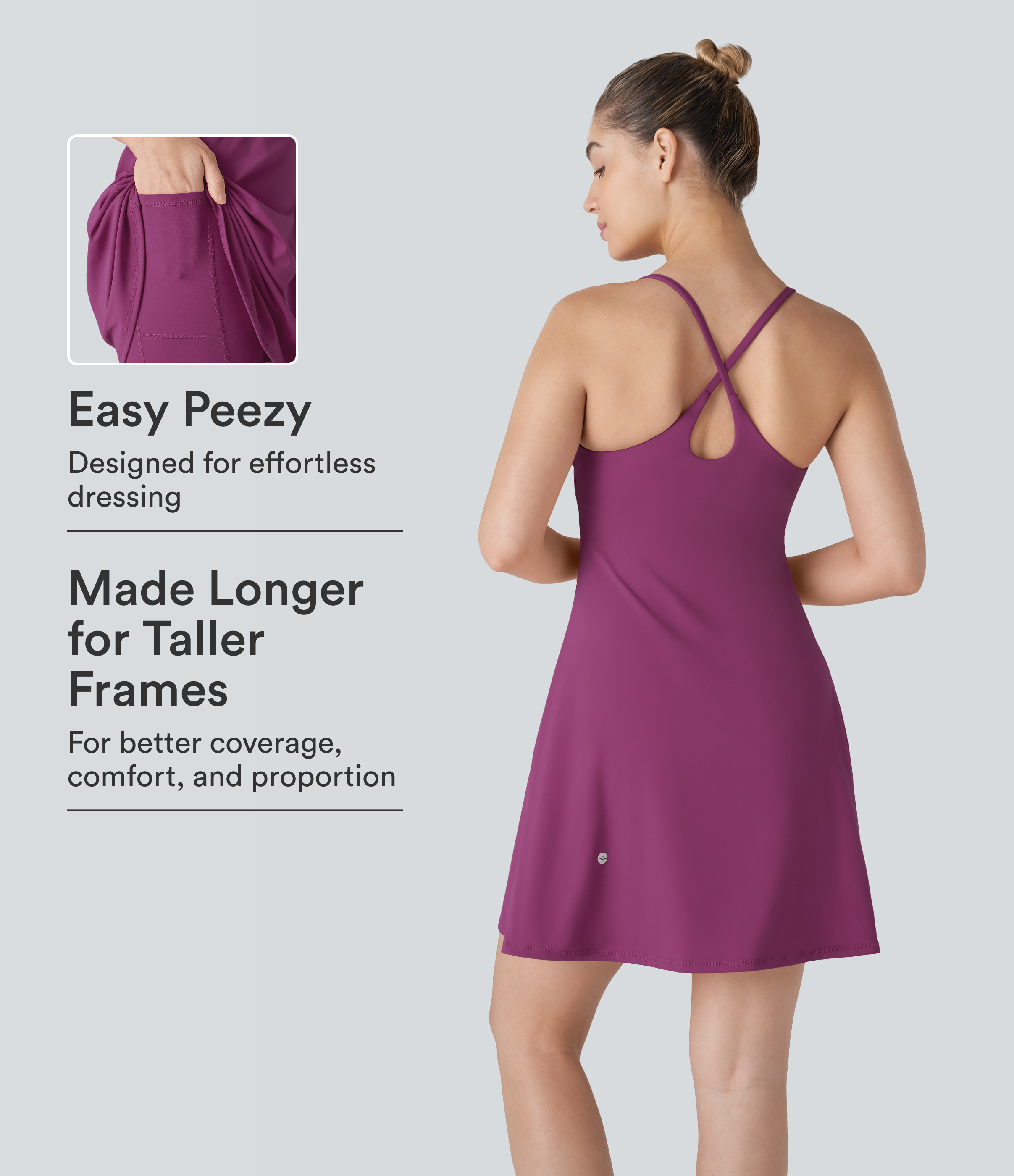 SoftlyZero™ Plush Active Dress-Longer Length-Easy Peezy Edition