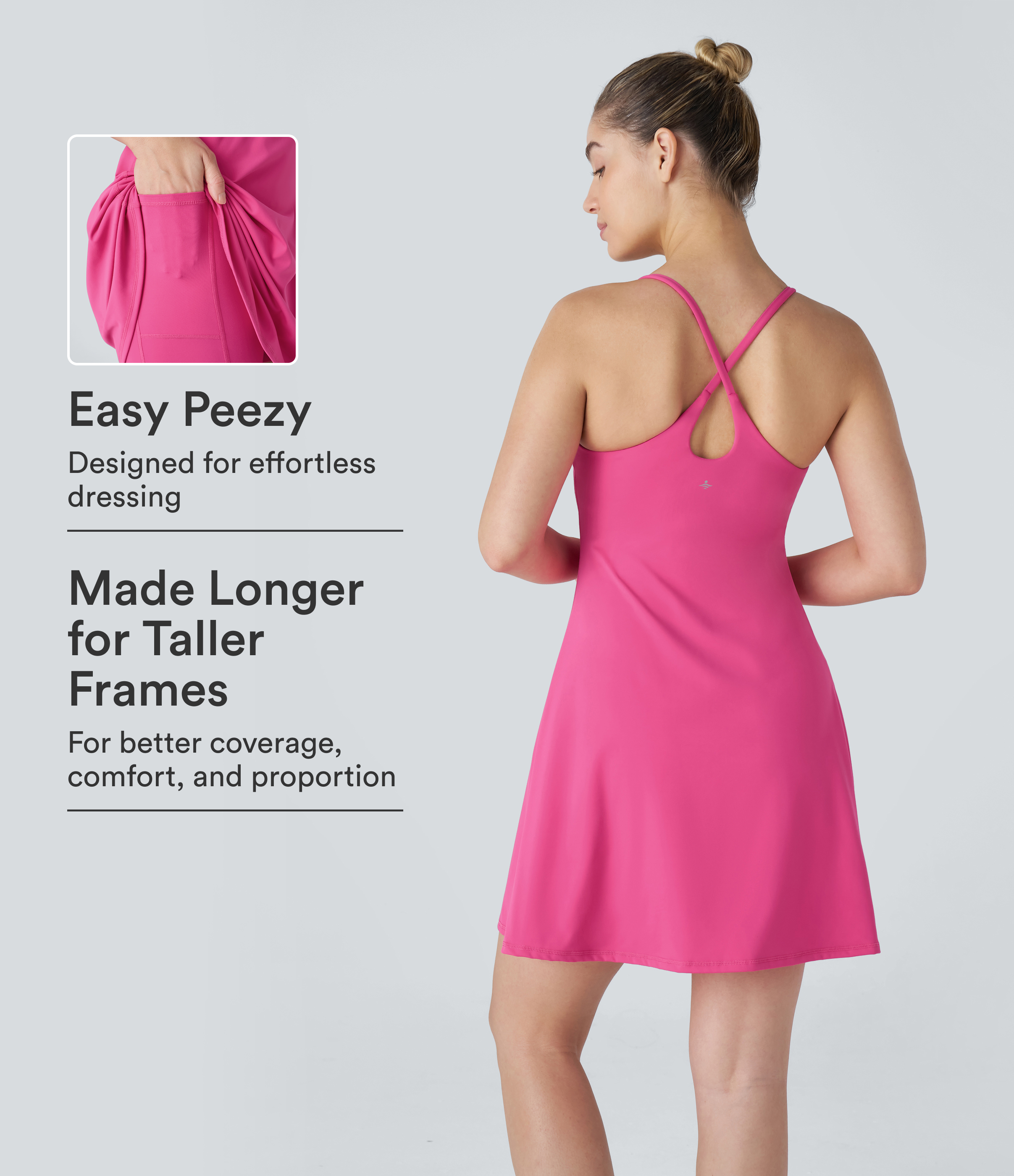SoftlyZero™ Plush Active Dress-Longer Length-Easy Peezy Edition