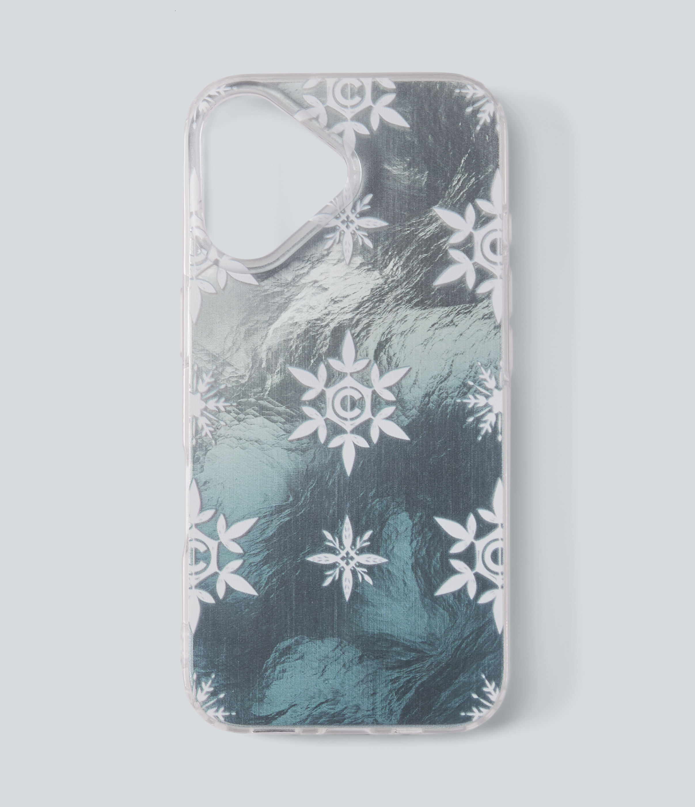 iPhone-16-Hülle mit Wasserwellen-Design