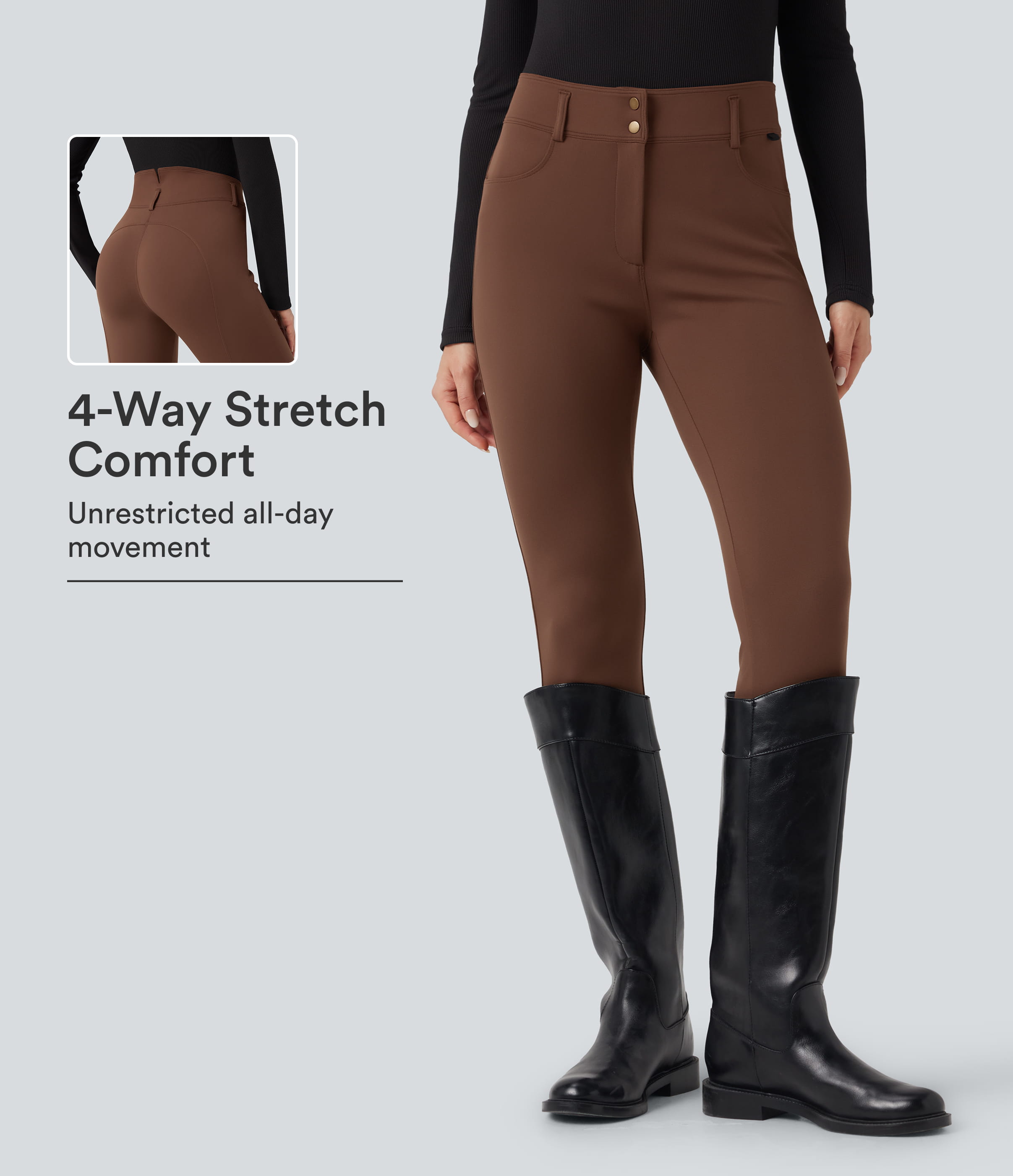 DayStretch Mid Rise 7/8 Skinny Pants with Pockets