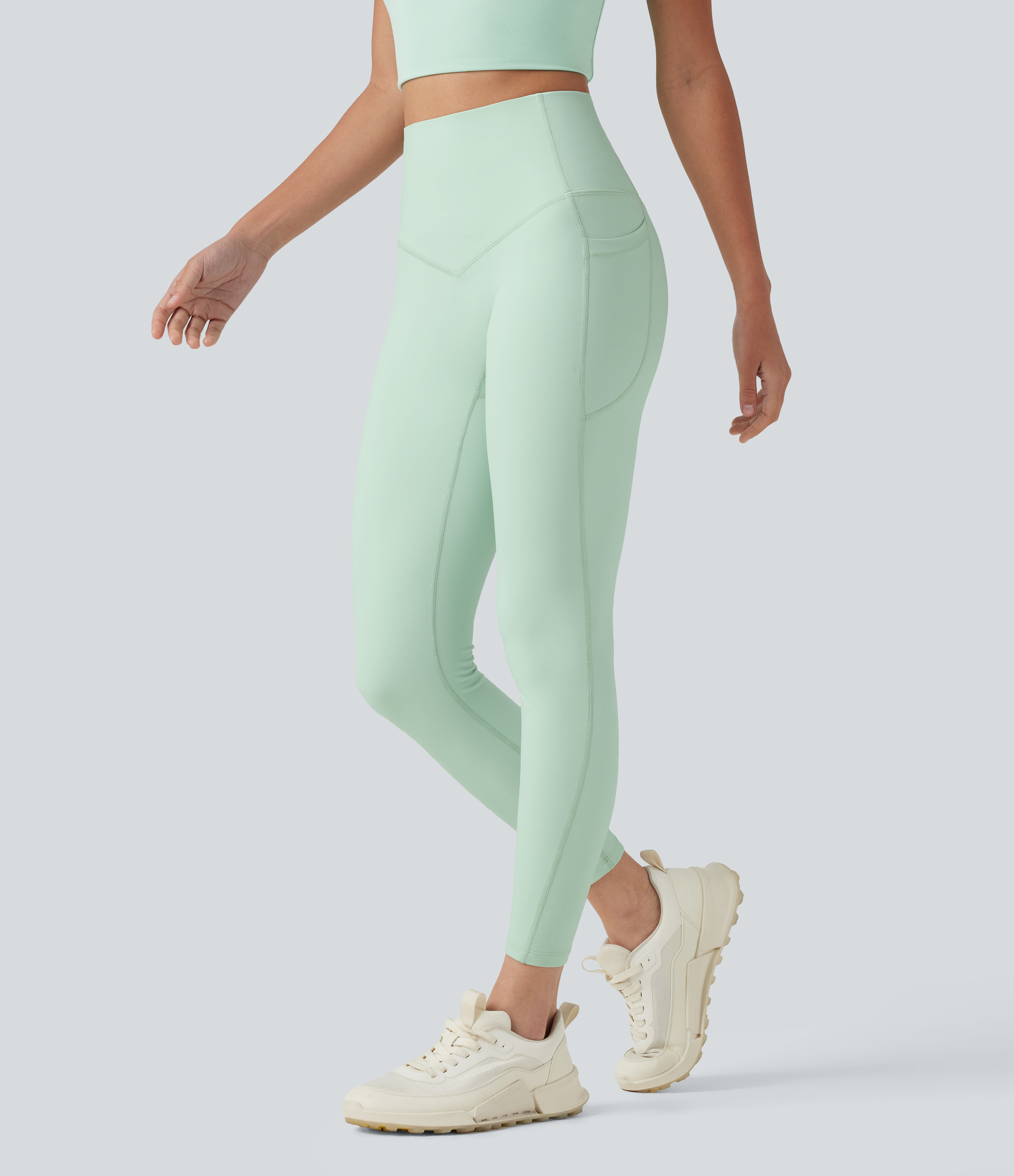 Halara UltraSculpt™ High Waisted Tummy Control Shaping Workout Leggings with Pockets