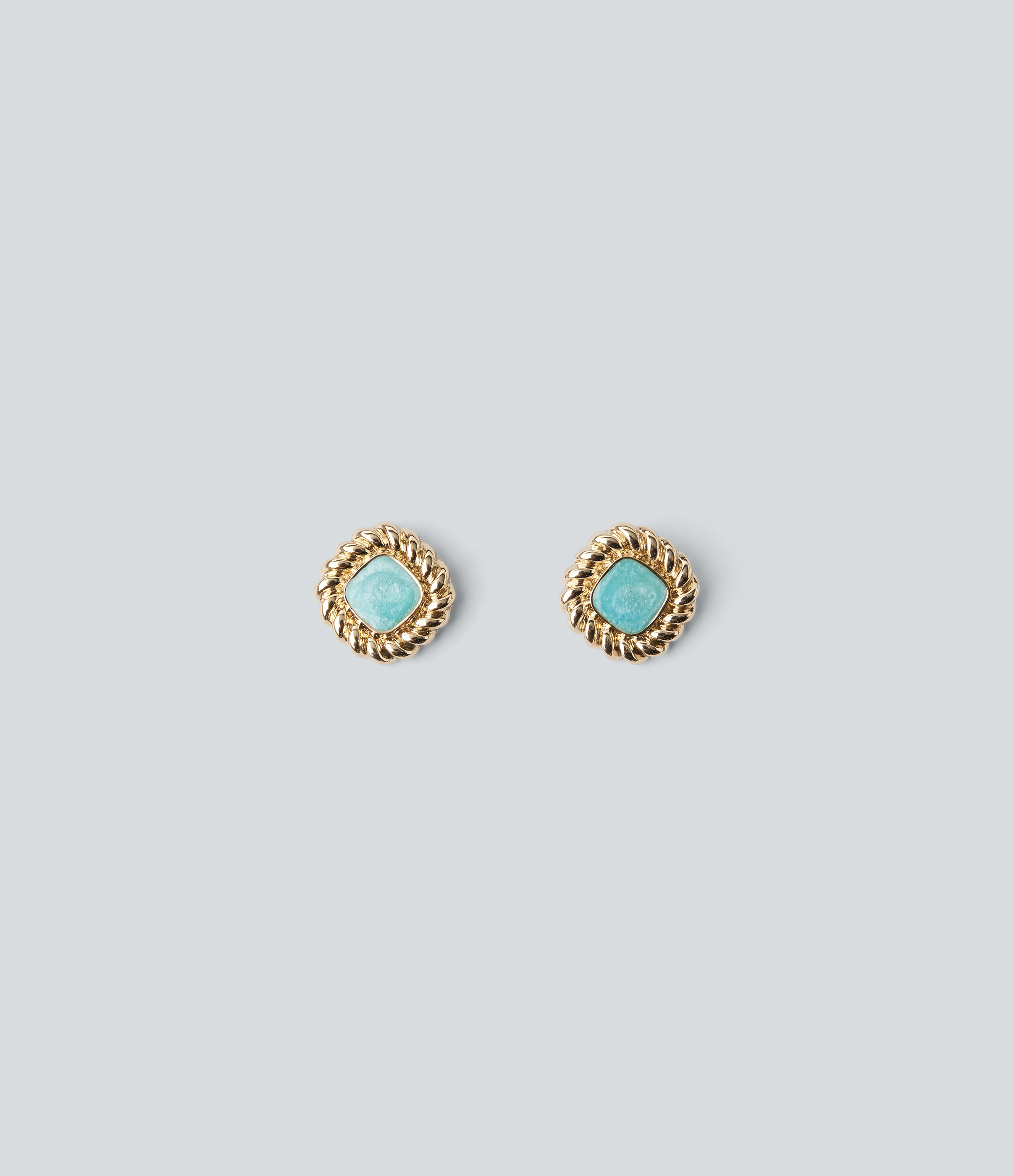 Square Stone Earrings