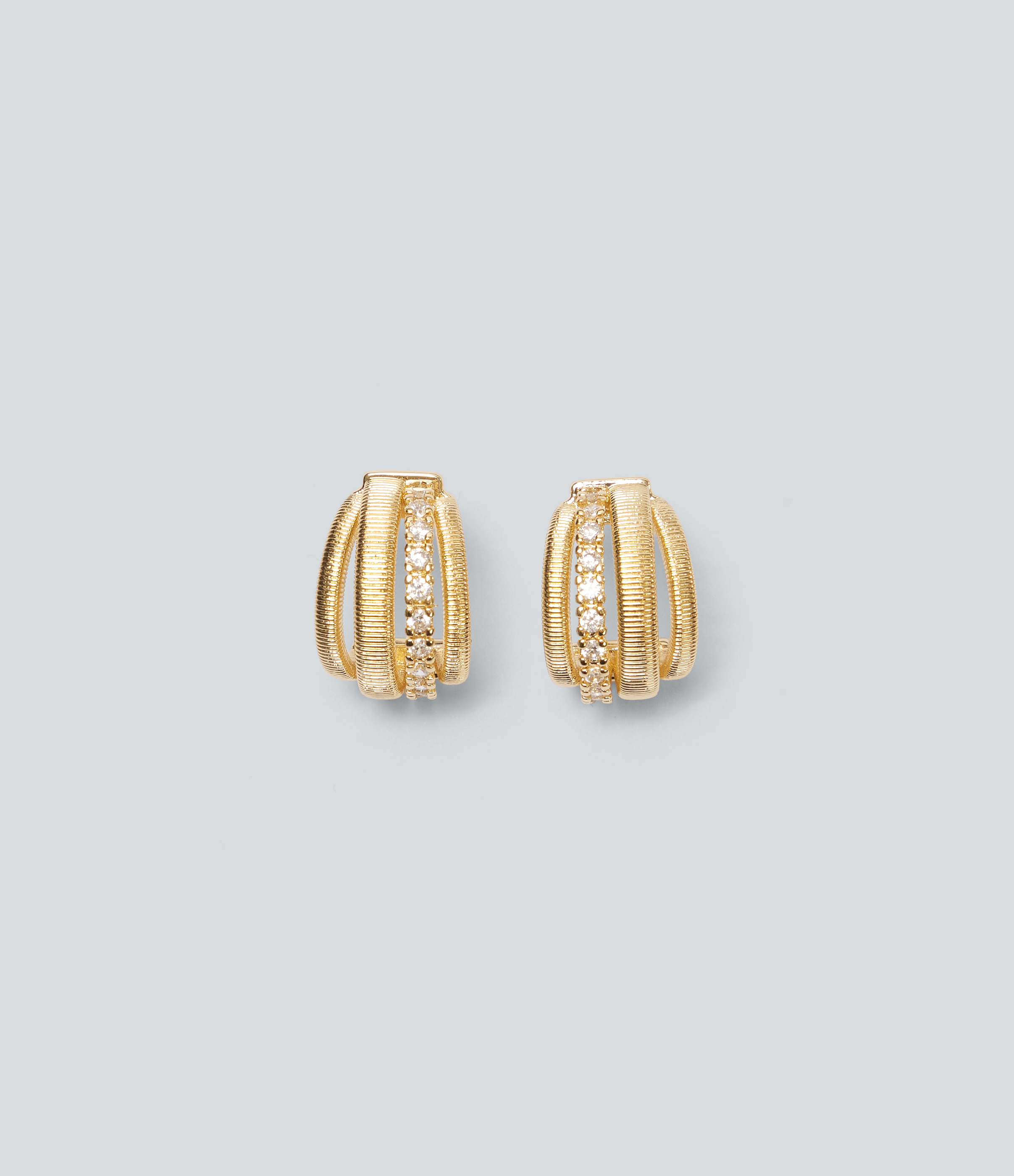 Boucles d'oreilles en strass