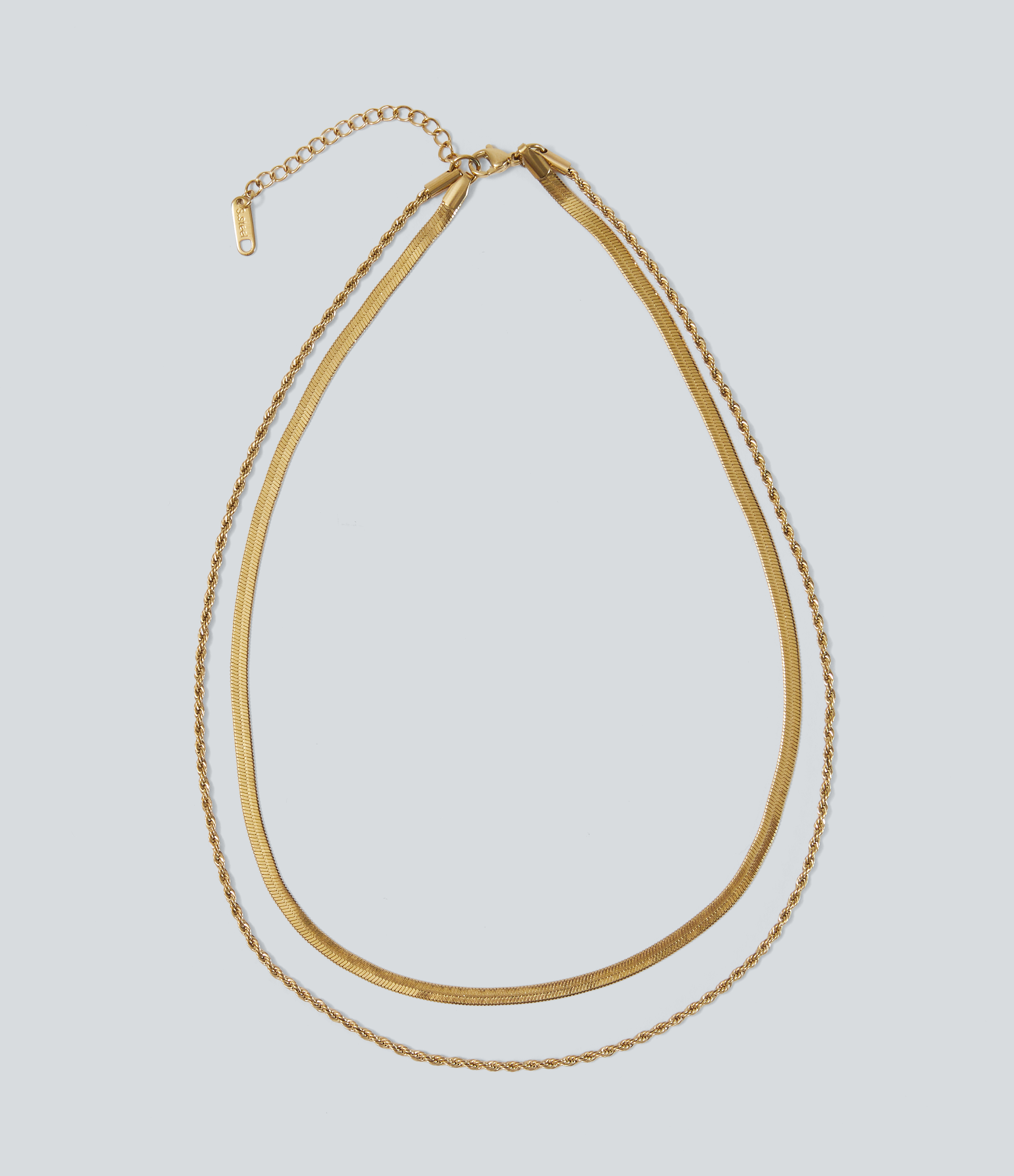 Lot de colliers en acier inoxydable